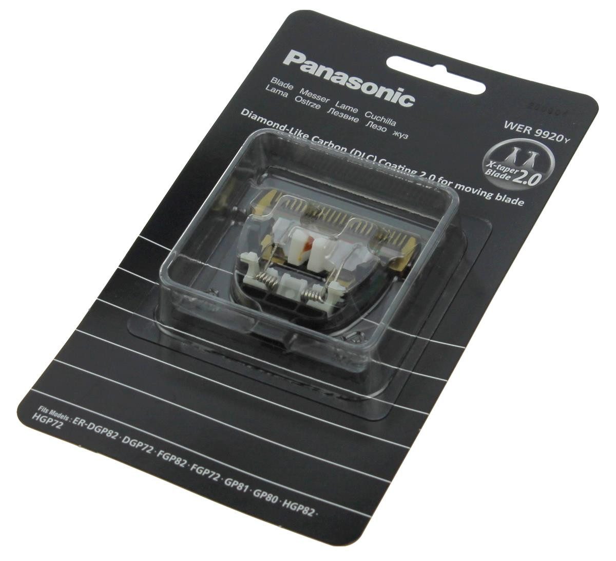 Ersatzscherkopf Panasonic WER9920Y Messer,Klingenblock für ER-GP80 ER-GP81 ER-FGP82...