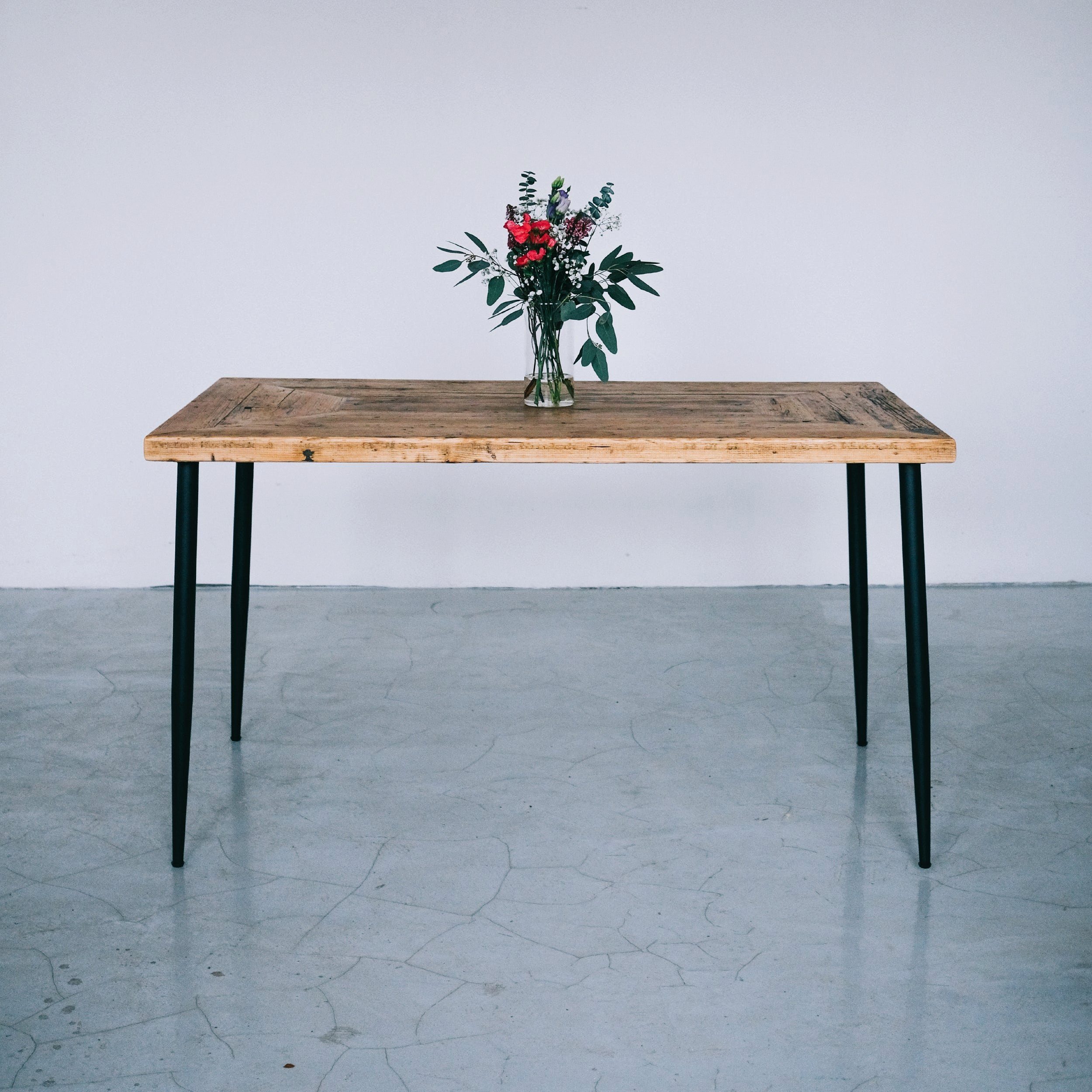 Natural Goods Berlin Tischbein CONICAL Legs, Tischbein, Möbelfüße, 42cm (Bank / Couchtisch), Industrial