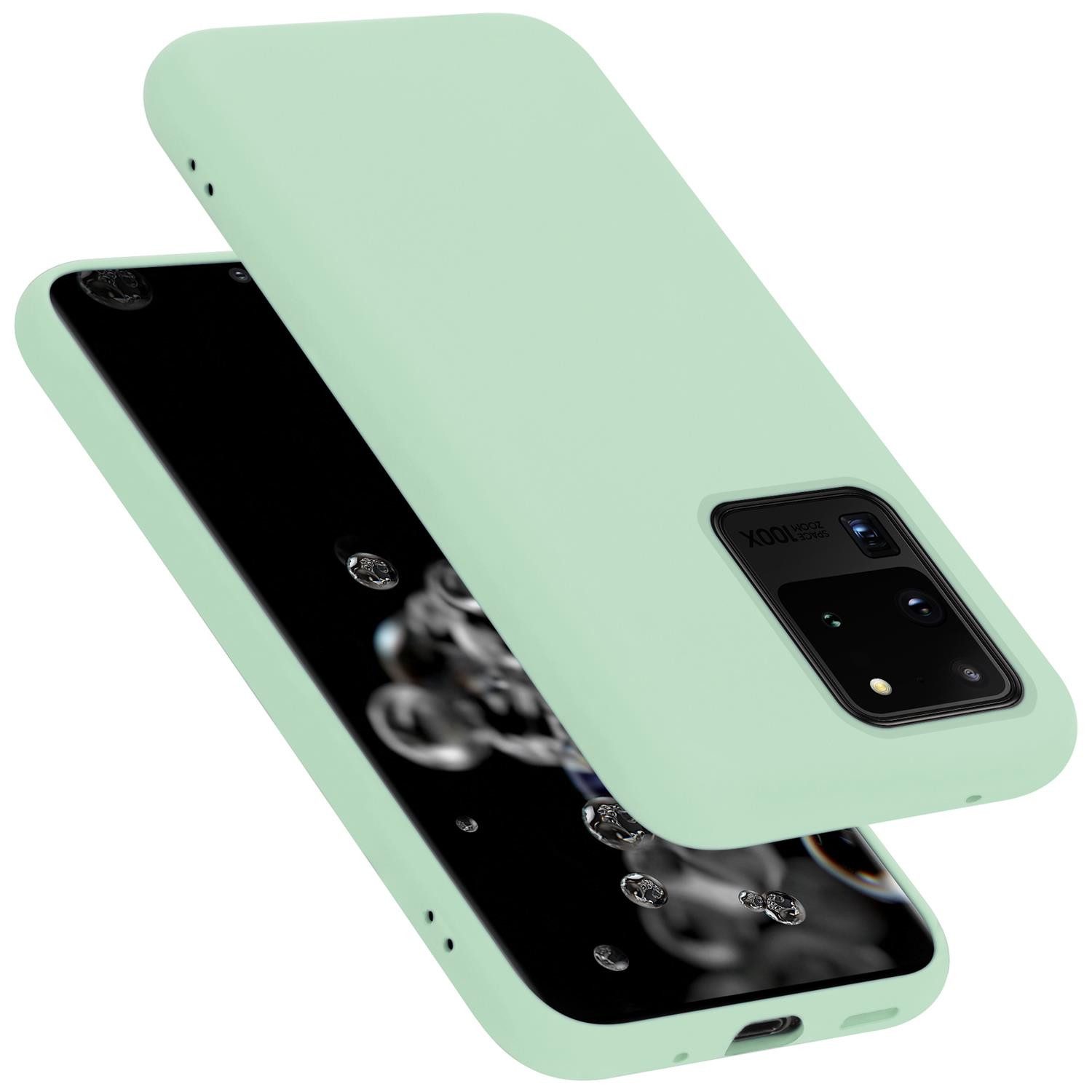 Cadorabo Handyhülle für Samsung Galaxy S20 ULTRA Hülle Samsung Galaxy S20 ULTRA, Flexible Hülle TPU Silikon Schutzhülle Back Cover Case