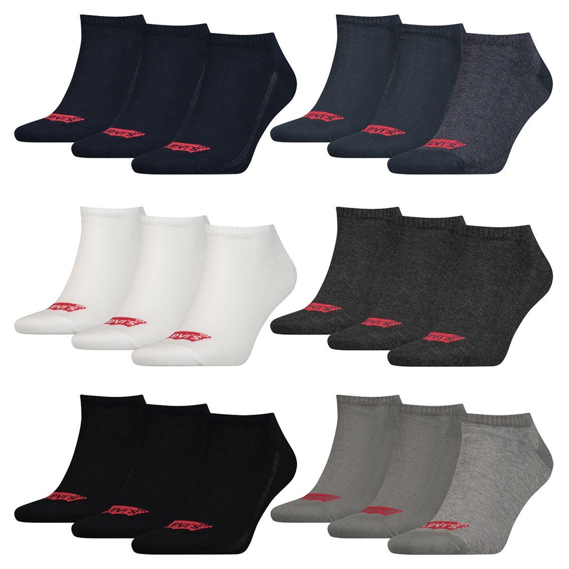 Levi's® Kurzsocken Levis 168SF Low Cut günstig online kaufen
