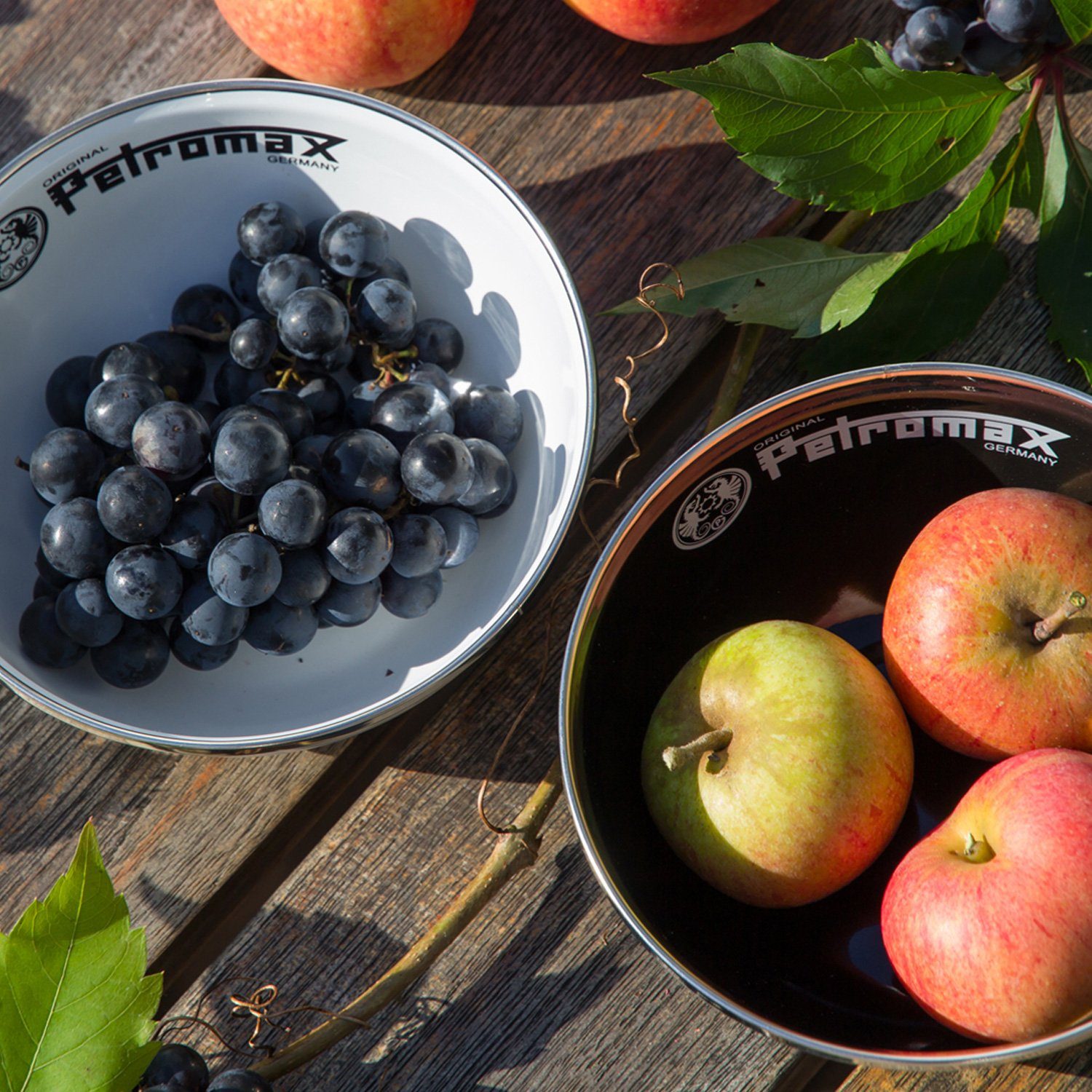 Petromax Schüssel Petromax Emaille Schale Schüssel Outdoor Geschirr Camping 300ml 2Stück, Emaille, (2-tlg)