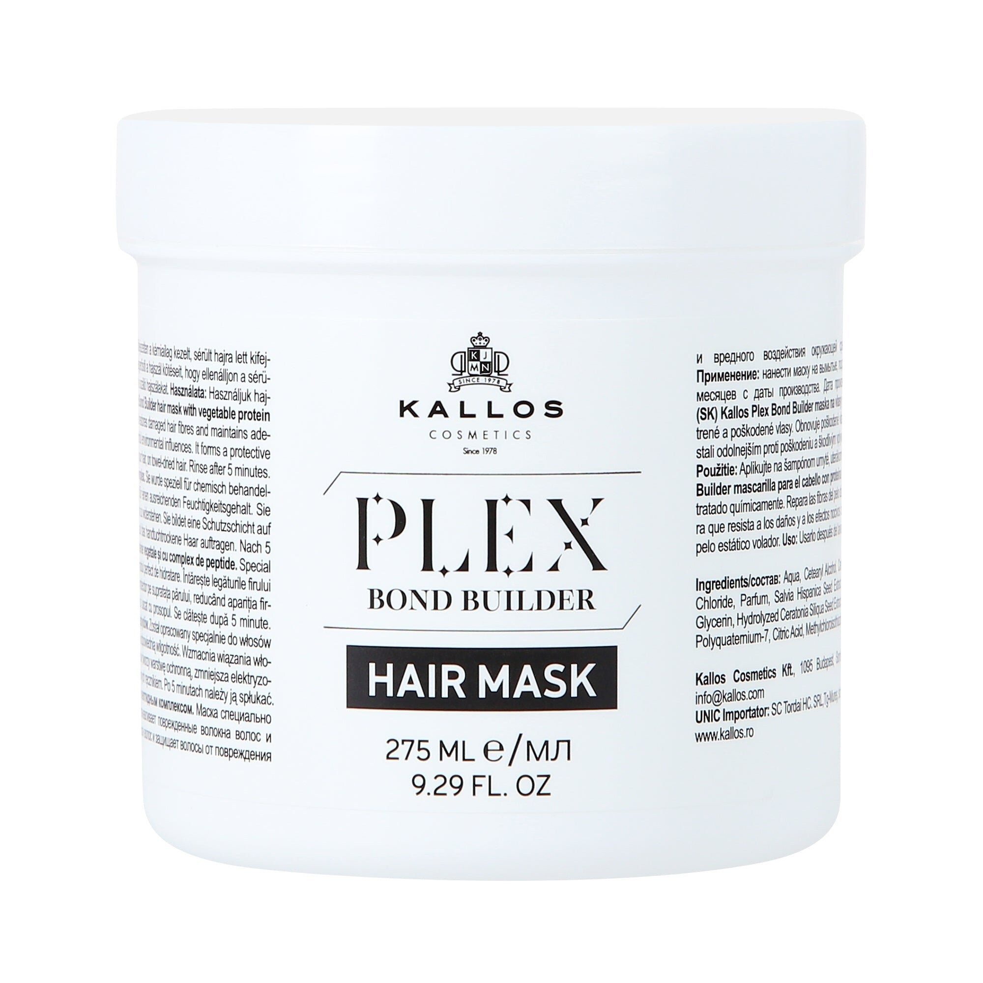 Kallos Cosmetics Haarmaske Kls Plex Bond Builder Haarmaske