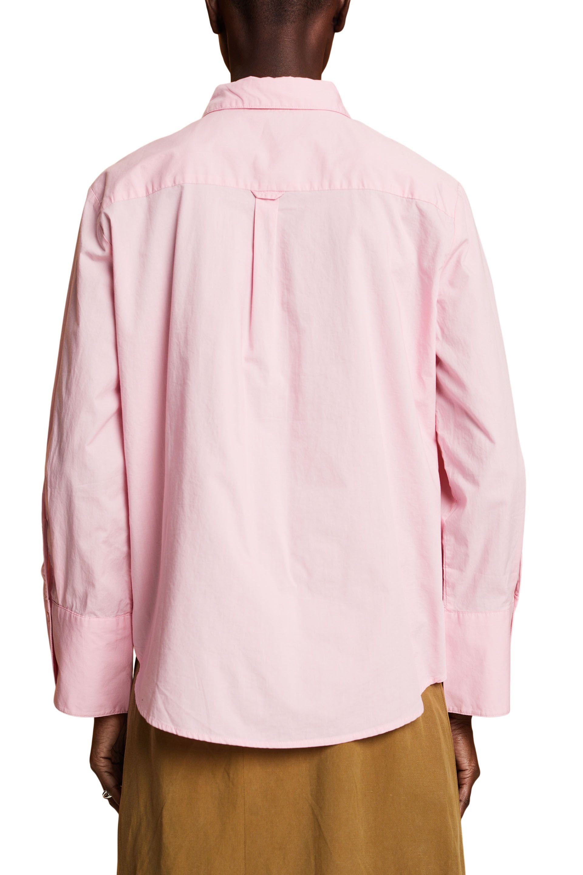 Langarmhemd light Esprit pink