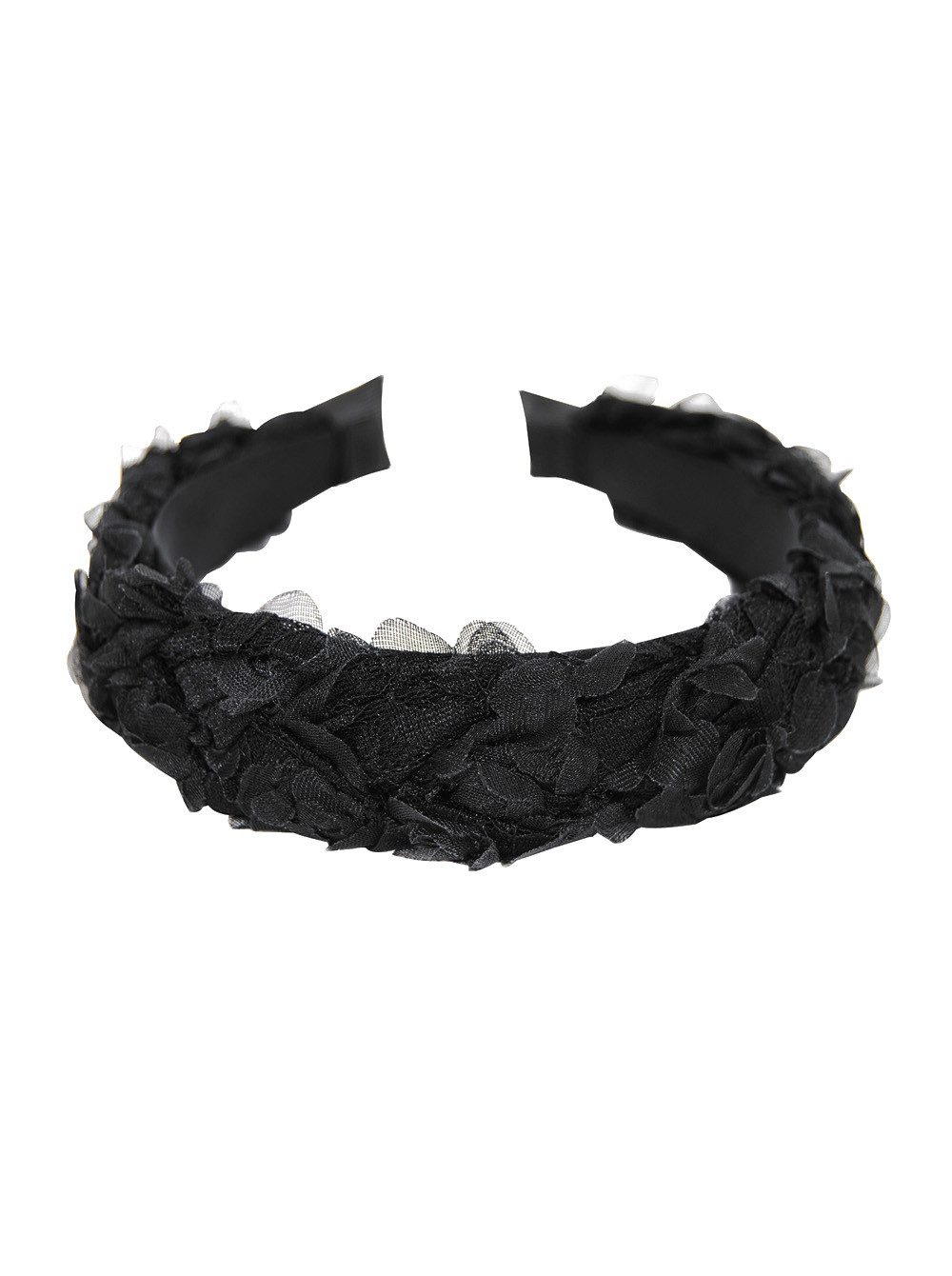 axy Haarreif Haarreif mit Blumenkranz Look, Vintage Look zur Hochzeit Damen Haareifen Haarband