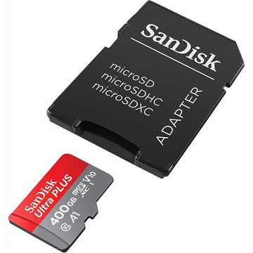 Sandisk microSDXC Ultra A1 - Speicherkarte & Adapter - 400 GB Speicherkarte (400 GB GB)