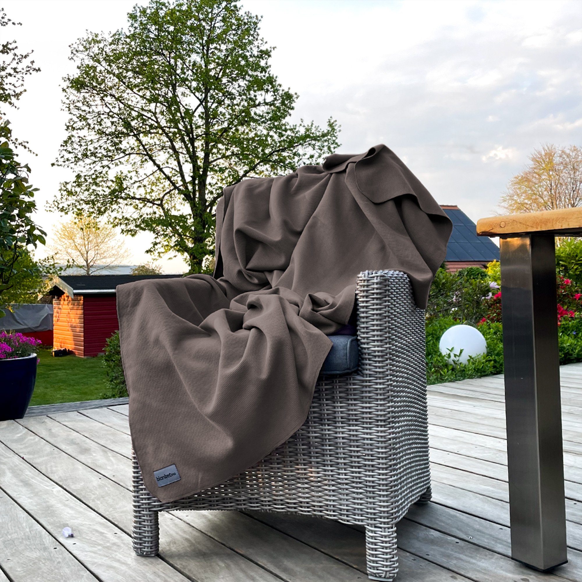 Wohndecke Sommerdecke aus Baumwolle 150×210, blanketino, XL Größe,  handgenäht in Deutschland, pflegeleicht