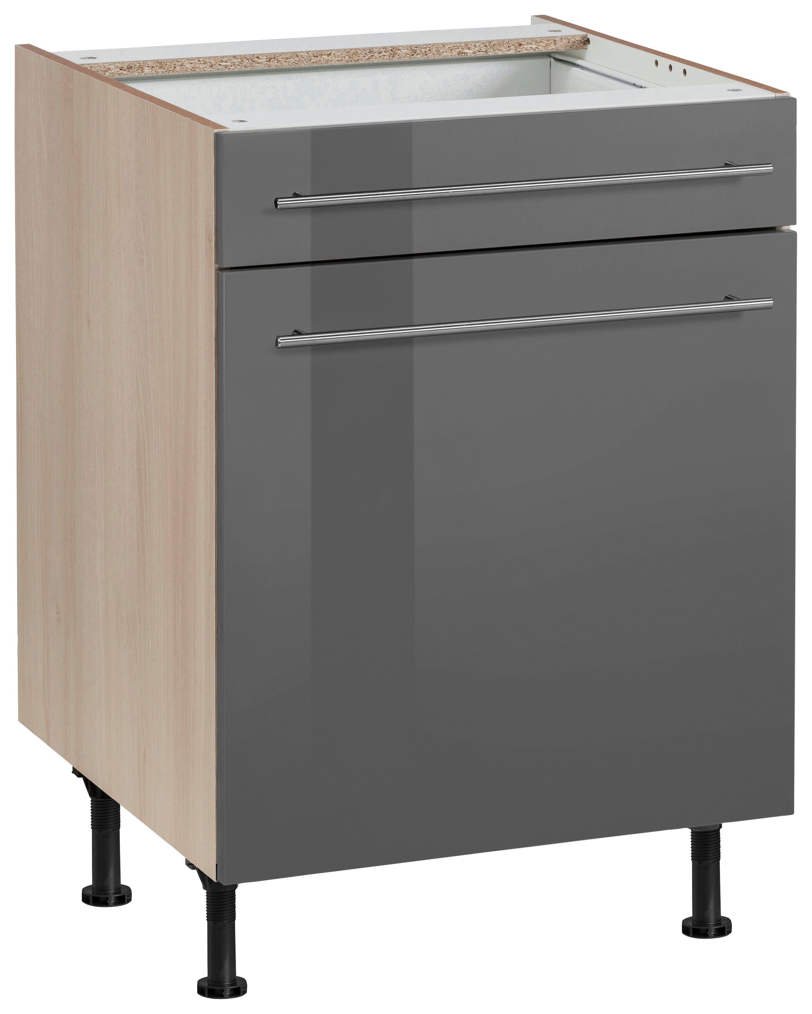 OPTIFIT Unterschrank Bern 60 cm breit, mit Tür und Schubkasten, mit höhenve günstig online kaufen