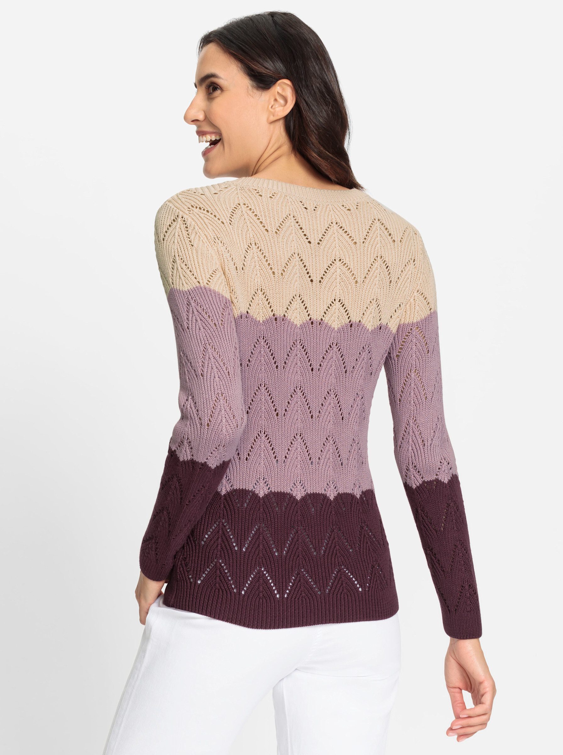 Witt Strickpullover Ajourpullover . günstig online kaufen