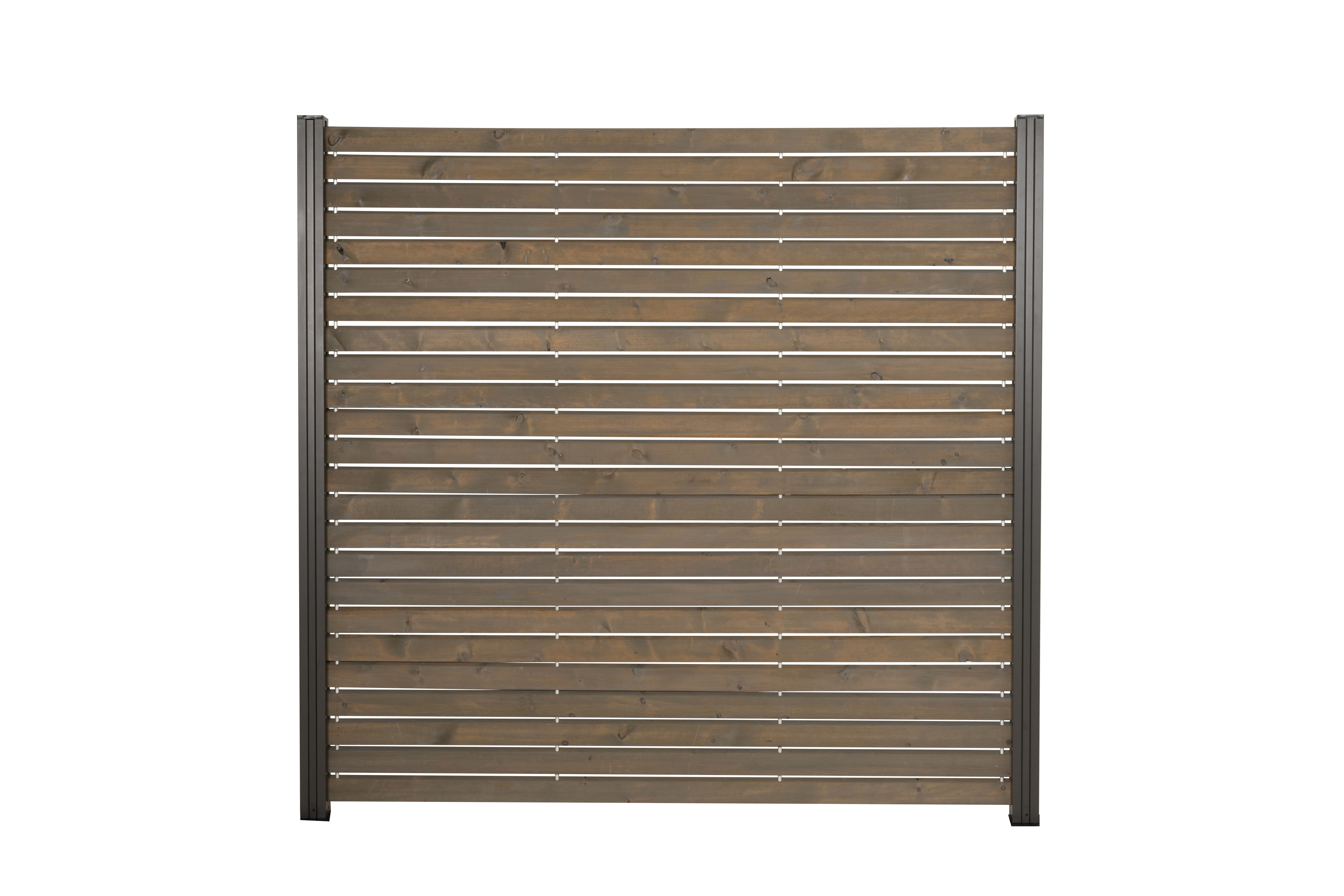 Zaun Craftwood Kiefer Rhombus / Farbbehandelt