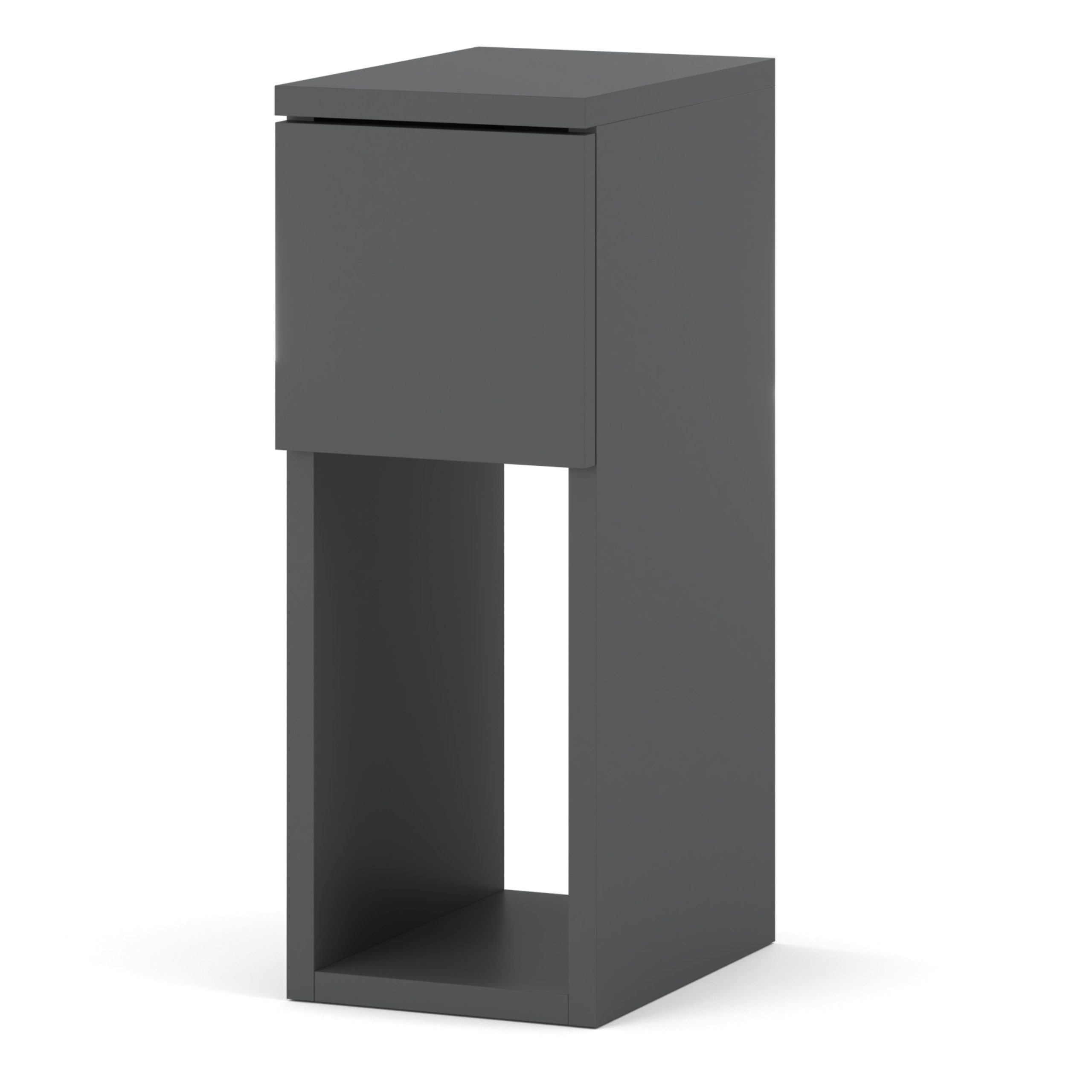 KOSETO Nachtkonsole Nachttisch mit 1 Schublade – 20x30x55 cm – für Schlafzi günstig online kaufen