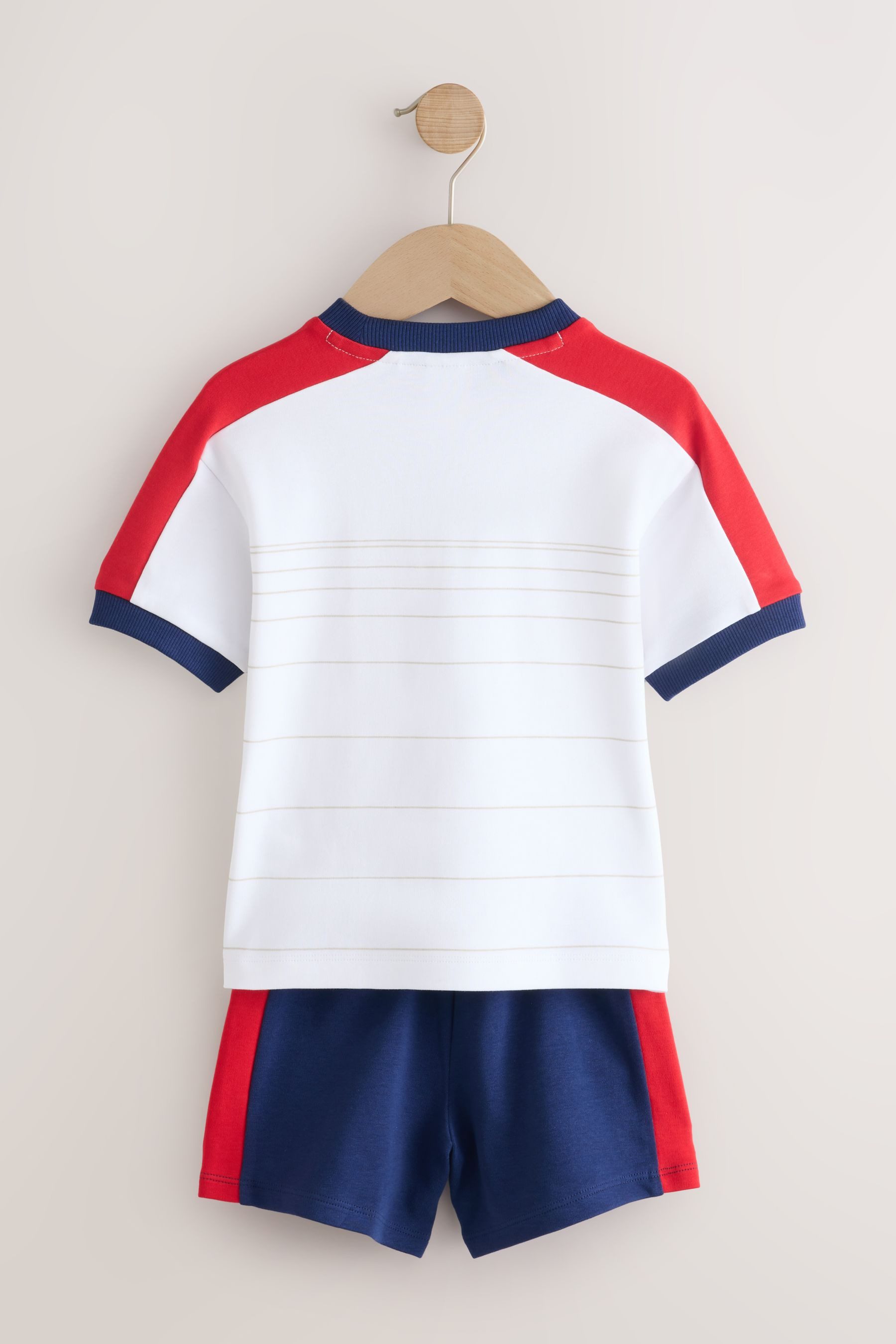 Next T-Shirt & Shorts T-Shirt und Shorts im Set, England Fußball (2-tlg)
