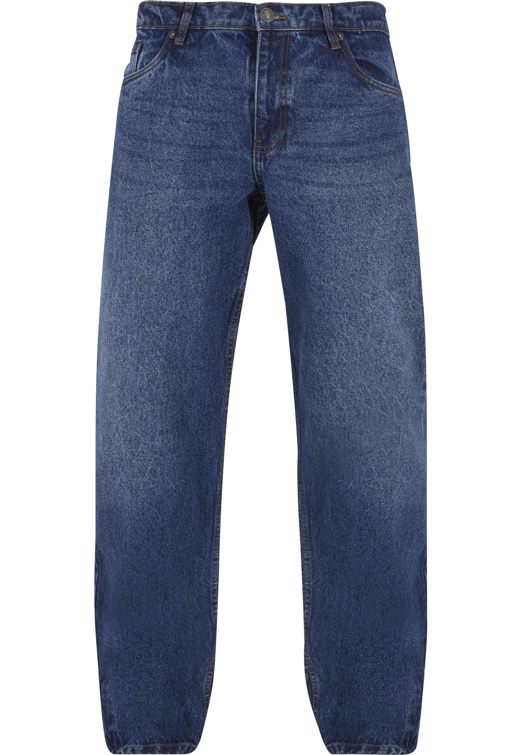 URBAN CLASSICS Bequeme Jeans Urban Classics Herren Heavy Ounce Straight Fit Zipped Jeans