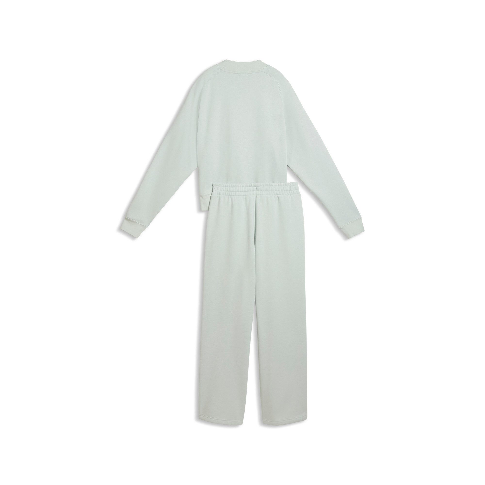 PUMA Trainingsanzug LOUNGEWEAR STANDARD SWEAT SUITT FL CL (2-tlg), zweiteiliges Set, mit Langarm-Oberteil, aus Baumwolle und Polyester – Bild 5 von 5