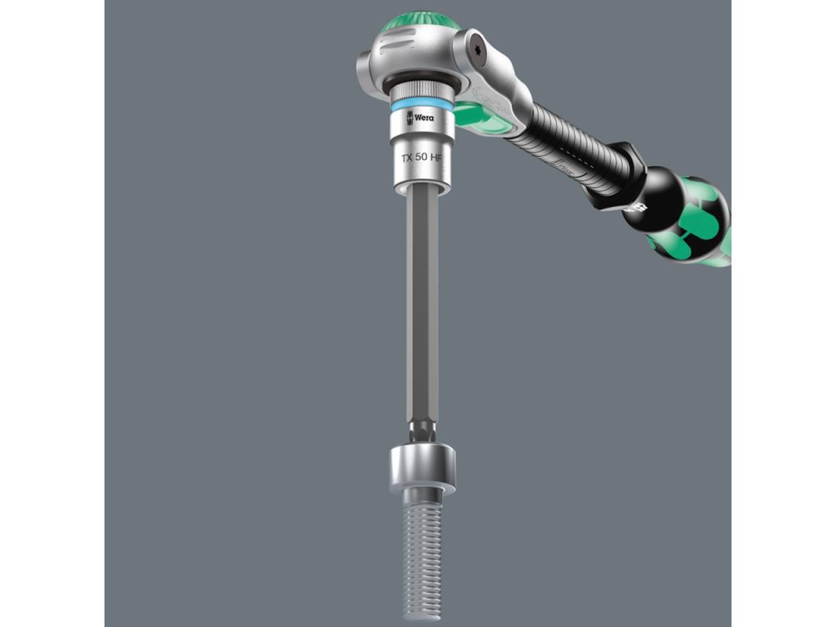 Wera Steckschlüssel 8767 C TORX® HF 3 (Set, 9 St), Zyklop Bitnuss-Satz TORX®, mit Haltefunktion