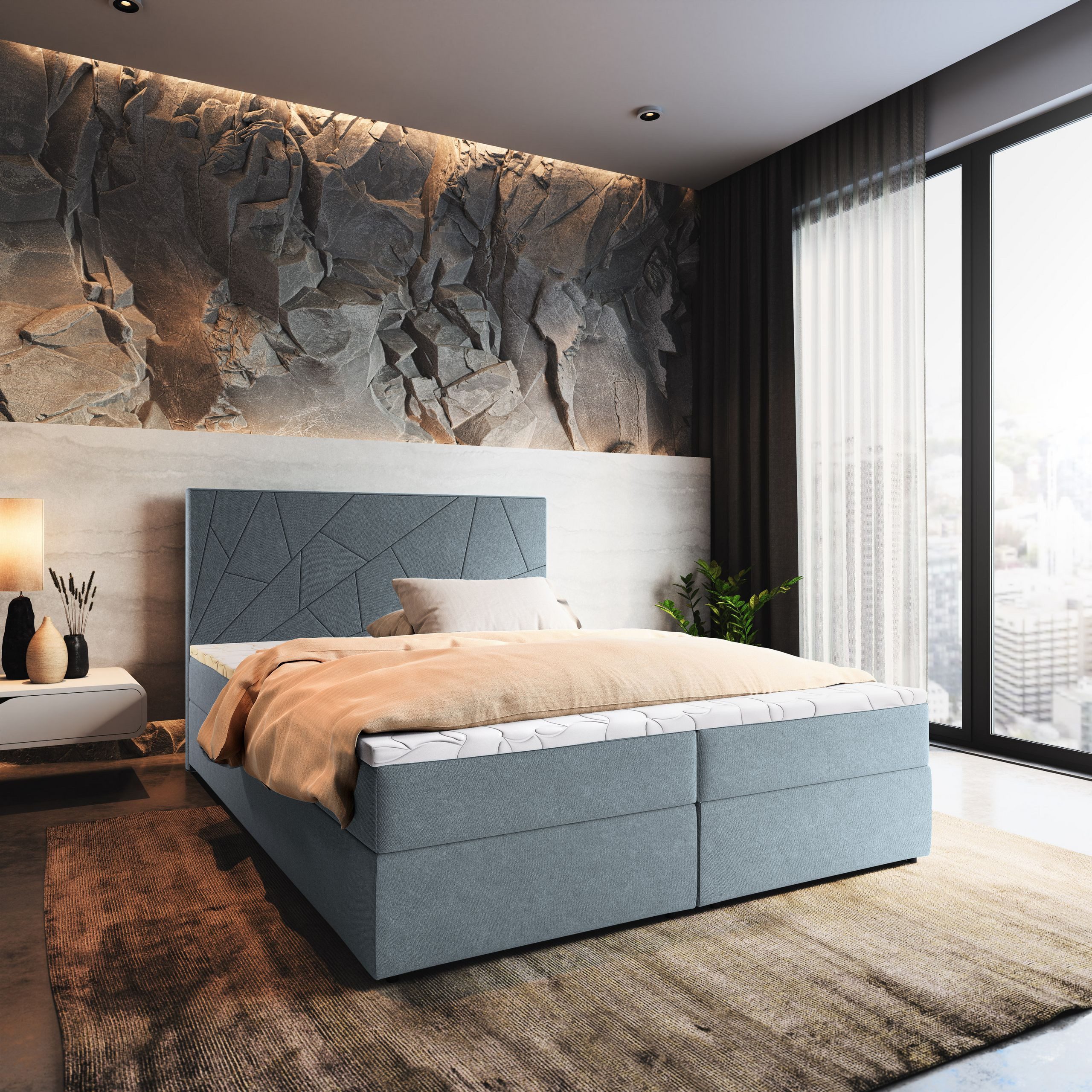 Masseno Boxbett MADO 160x200 cm mit günstig online kaufen