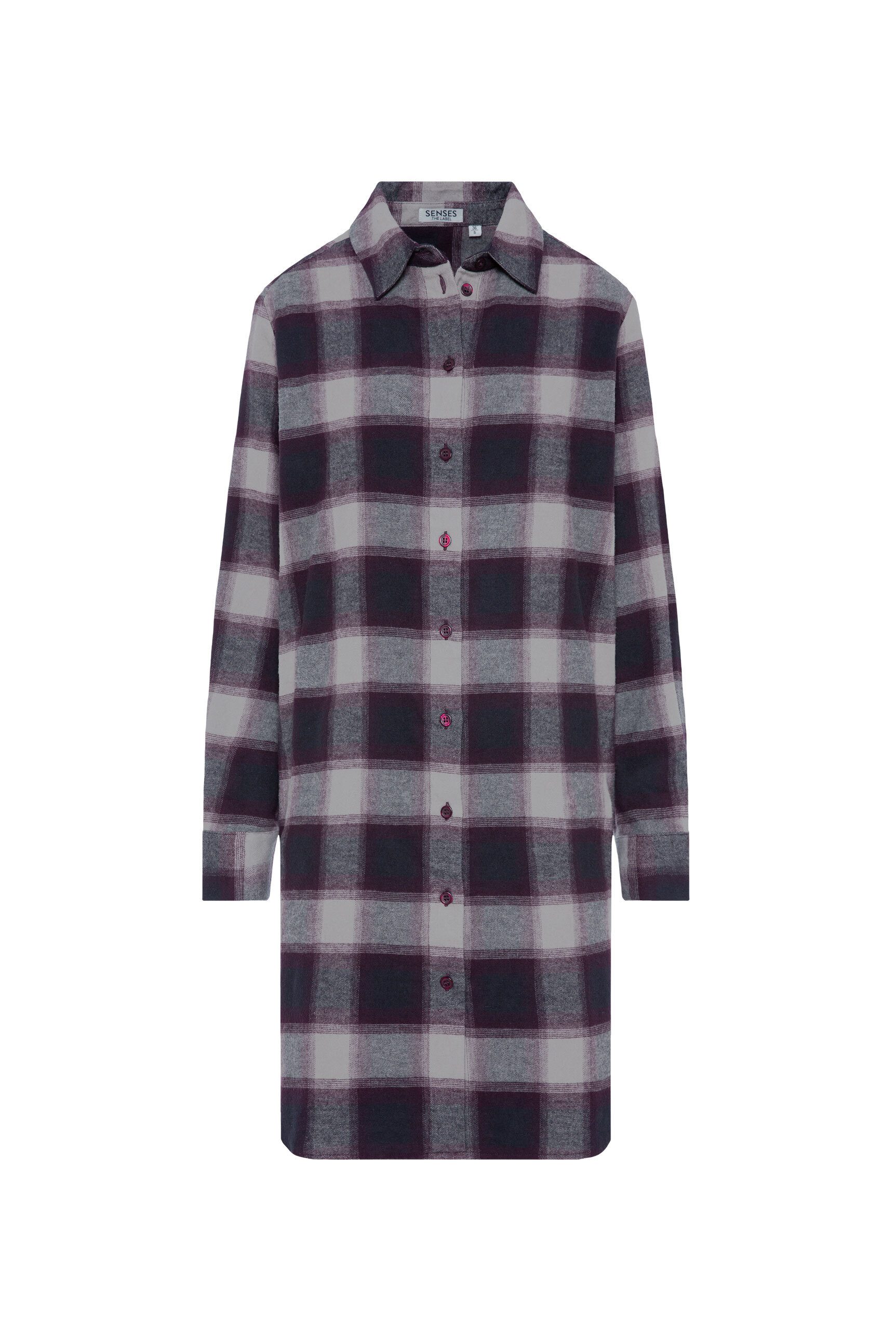 SENSES.THE LABEL Karokleid aus Baumwolle