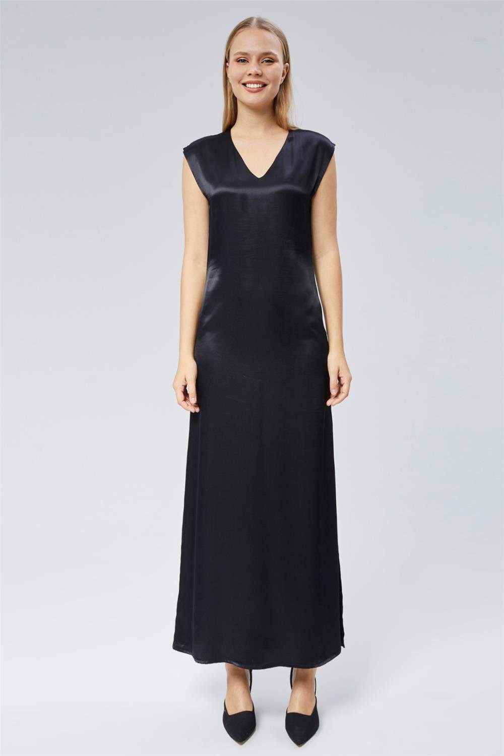 Minikleid Satin Kleid