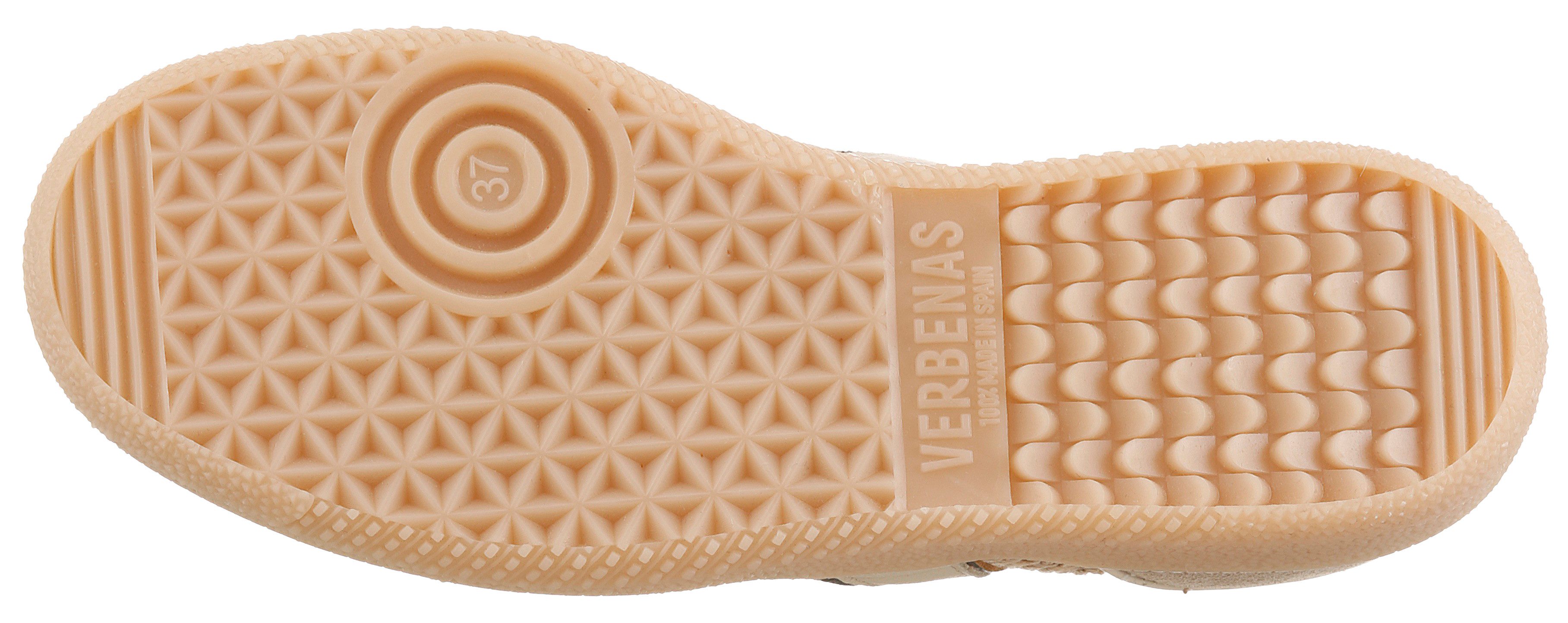 VERBENAS SOUND TROPIC Sneaker Retrosneaker, Schnürer, Freizeitschuh mit Flechtbesatz