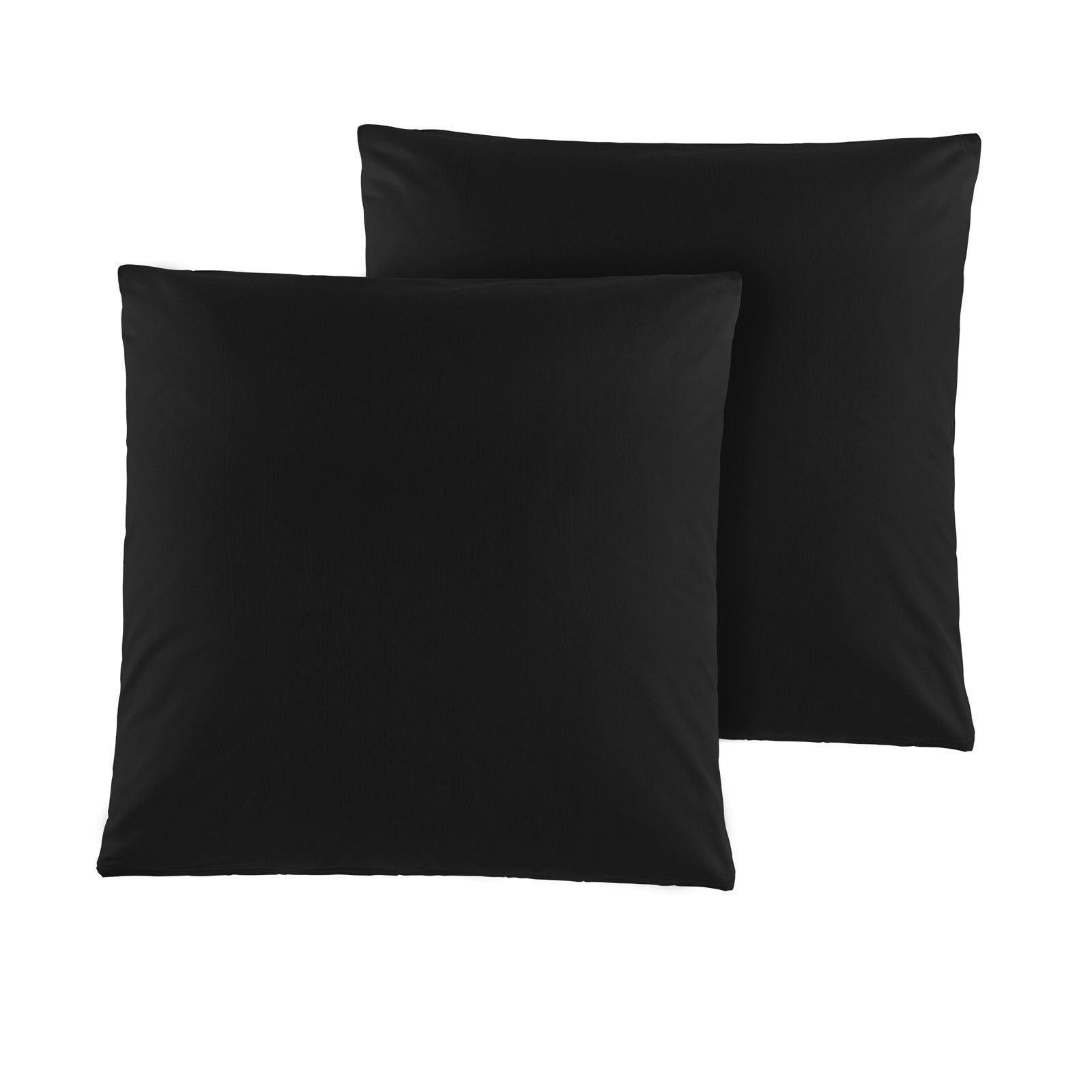 cm, Set Dekokissen HTI-Living Sofakissen 40 2er x 40 Schwarz Dekokissen Zierkissen Kissenhülle