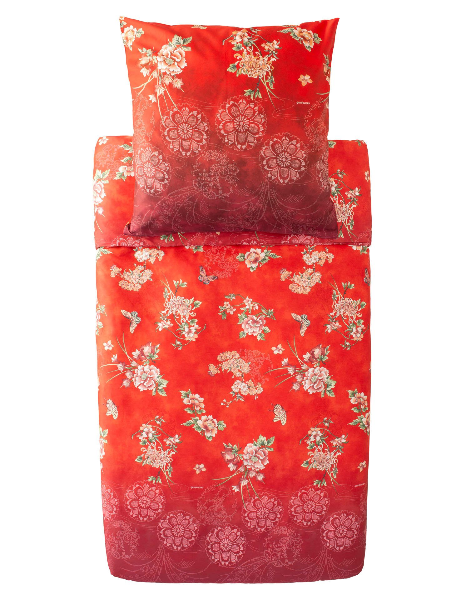 Bassetti Bettwäsche Bassetti Satin Bettwäsche ESPERIDI, R1 Rot