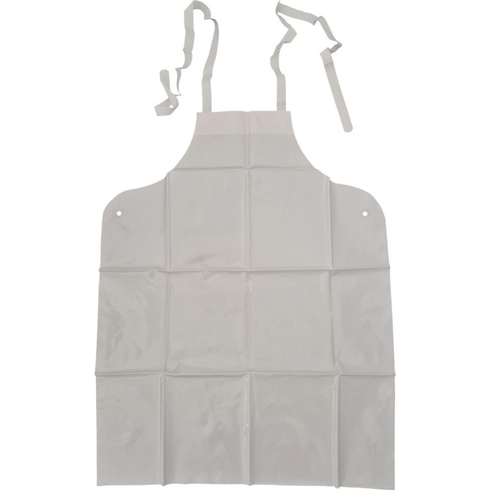 Berger & Schröter Schweißerschürze Berger & Schröter TPU apron 0.3 white Zerlegeschürze aus TPU Mate