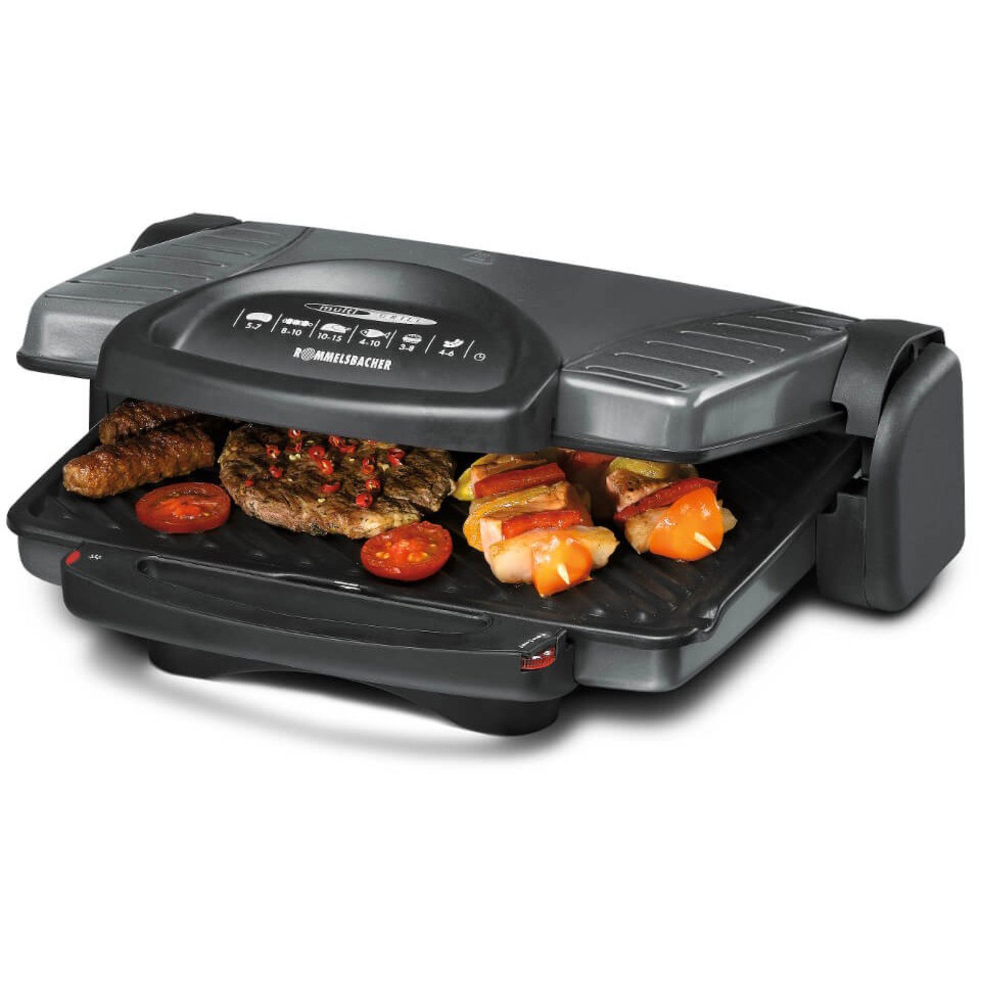 Rommelsbacher Elektrogrill Rommelsbacher Kontaktgrill KG 1800, (1.800 Watt)