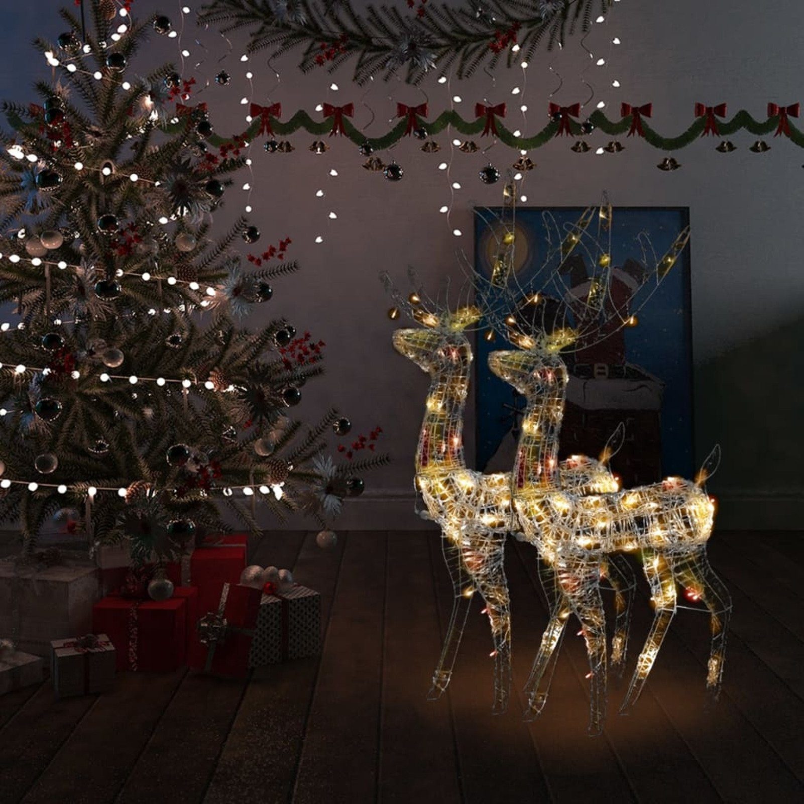 Old World Weihnachtsdekoration Bingo – Handbemaltes Glasornament In Mehrfarben, Ca. 2,75 Cm