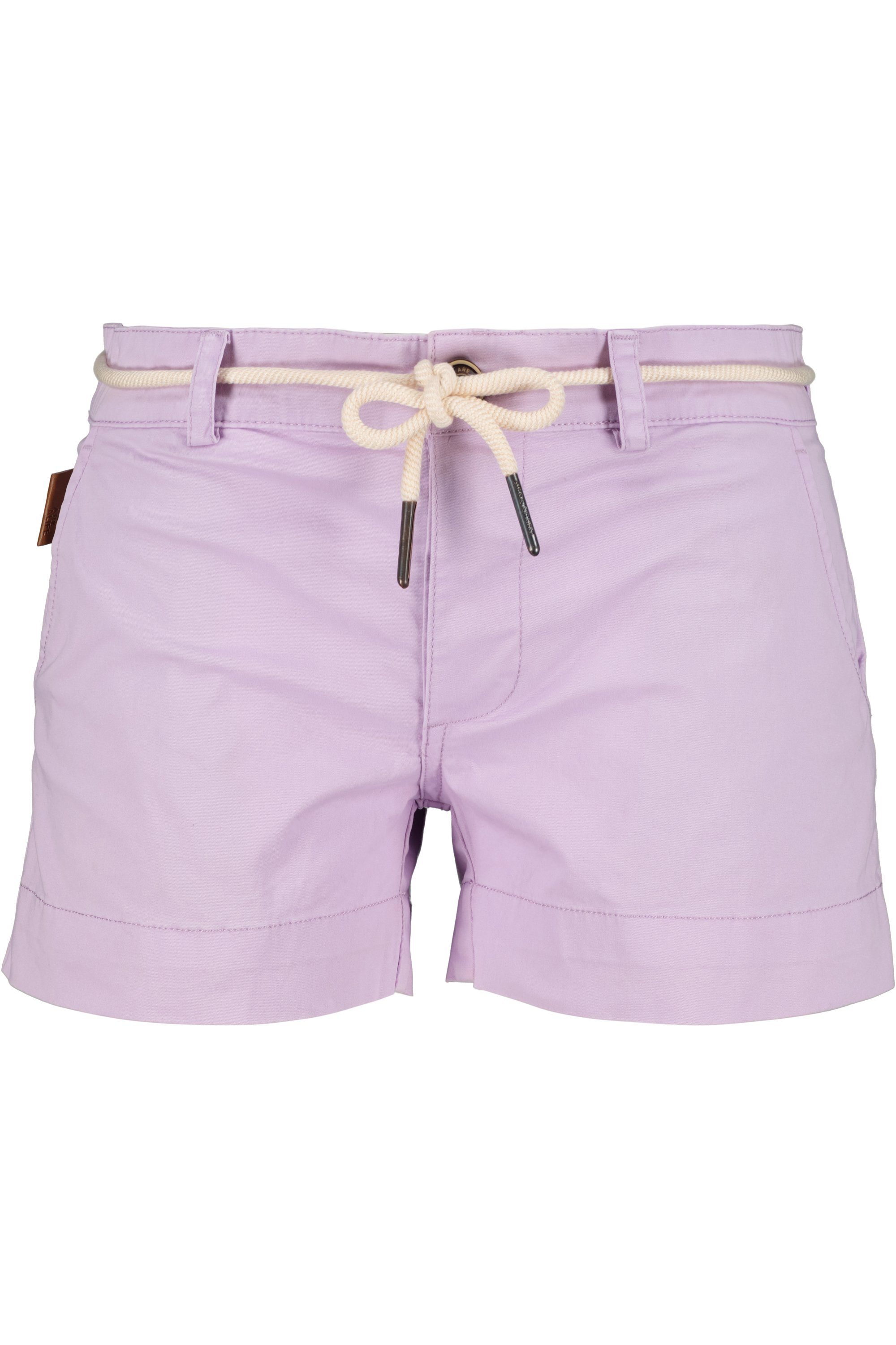 Alife & Kickin Shorts Hose Sweathose, kurze JuleAK lavender Damen Shorts