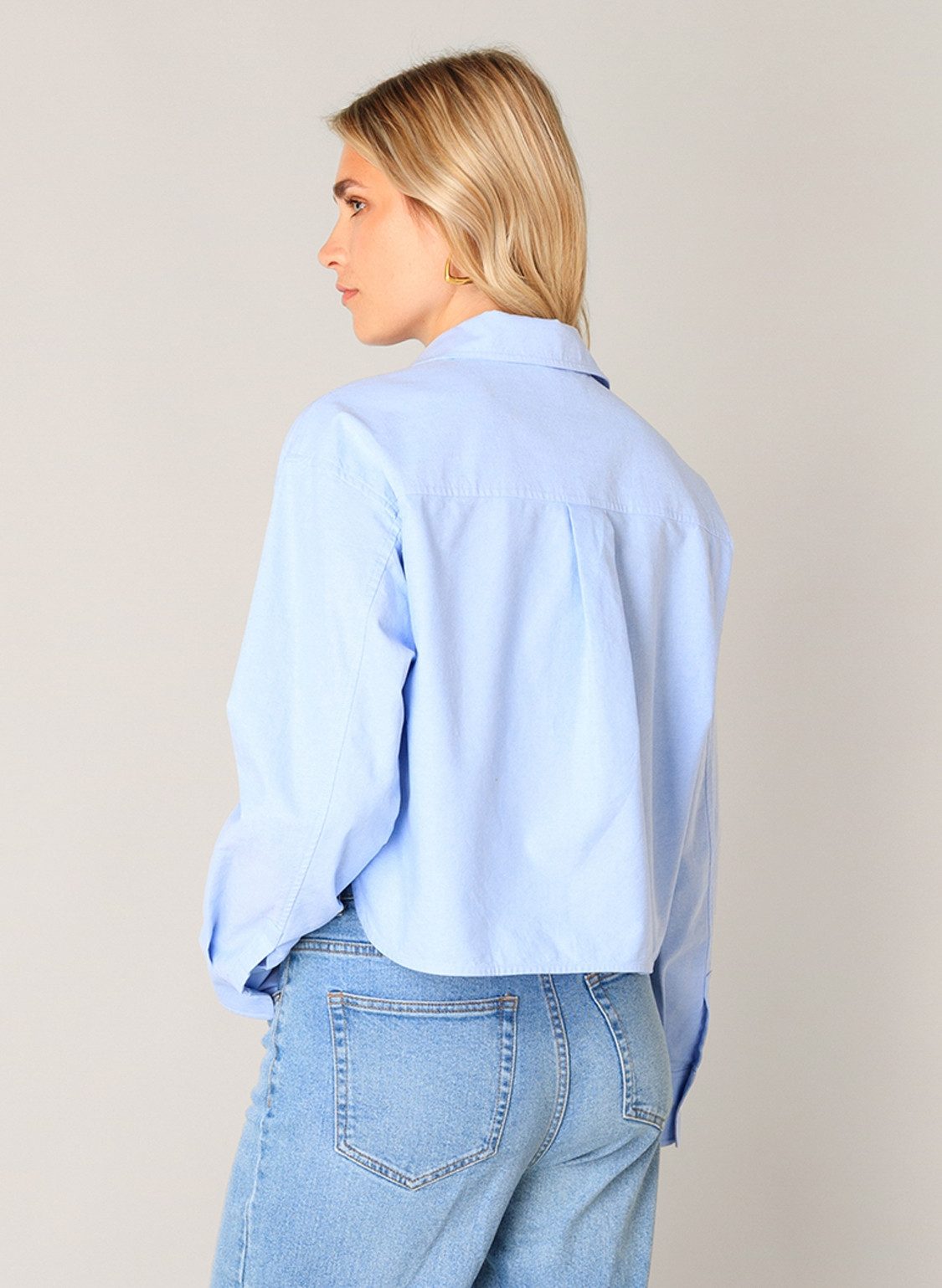 Base Level Hemdbluse Bea kurz, mit Brusttasche günstig online kaufen