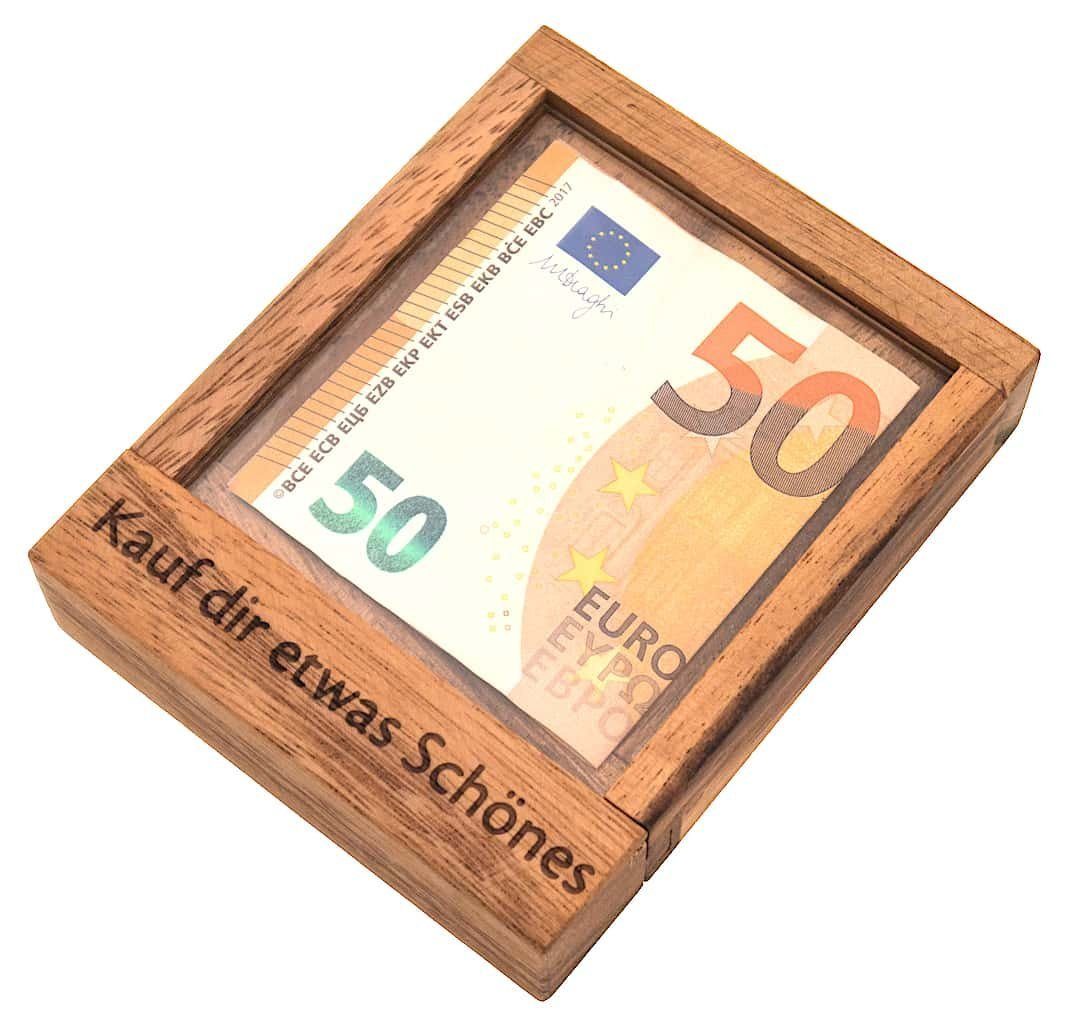 ROMBOL Denkspiele Spiel Pfiffiger Geldschein-Tresor – Originelle Verpackung für Geldgeschenke, Geschenkverpackung, wiederverwendbar