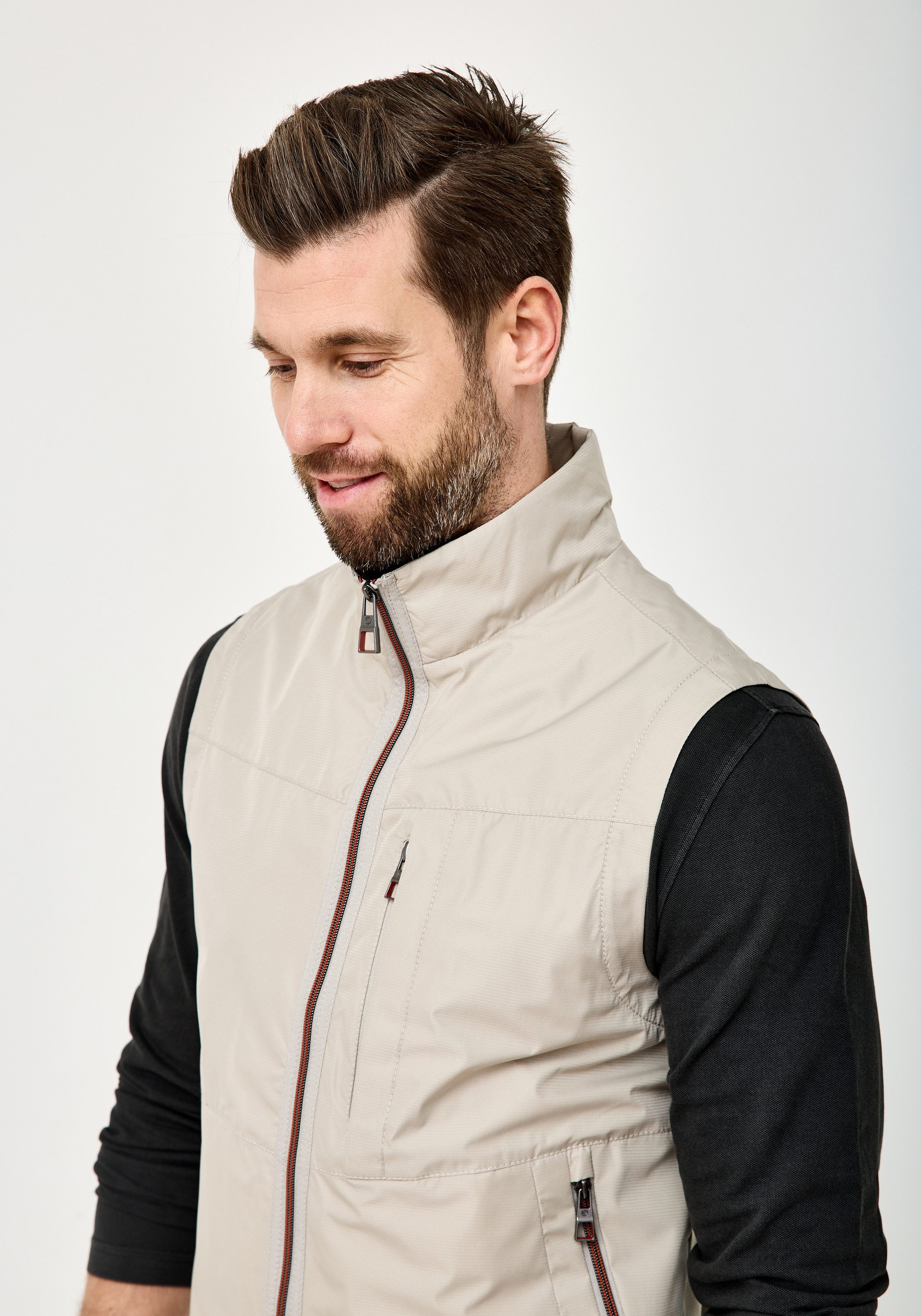 Redpoint Kurzweste WOODY Leichte Regular Fit Blouson Weste – Bild 5 von 5
