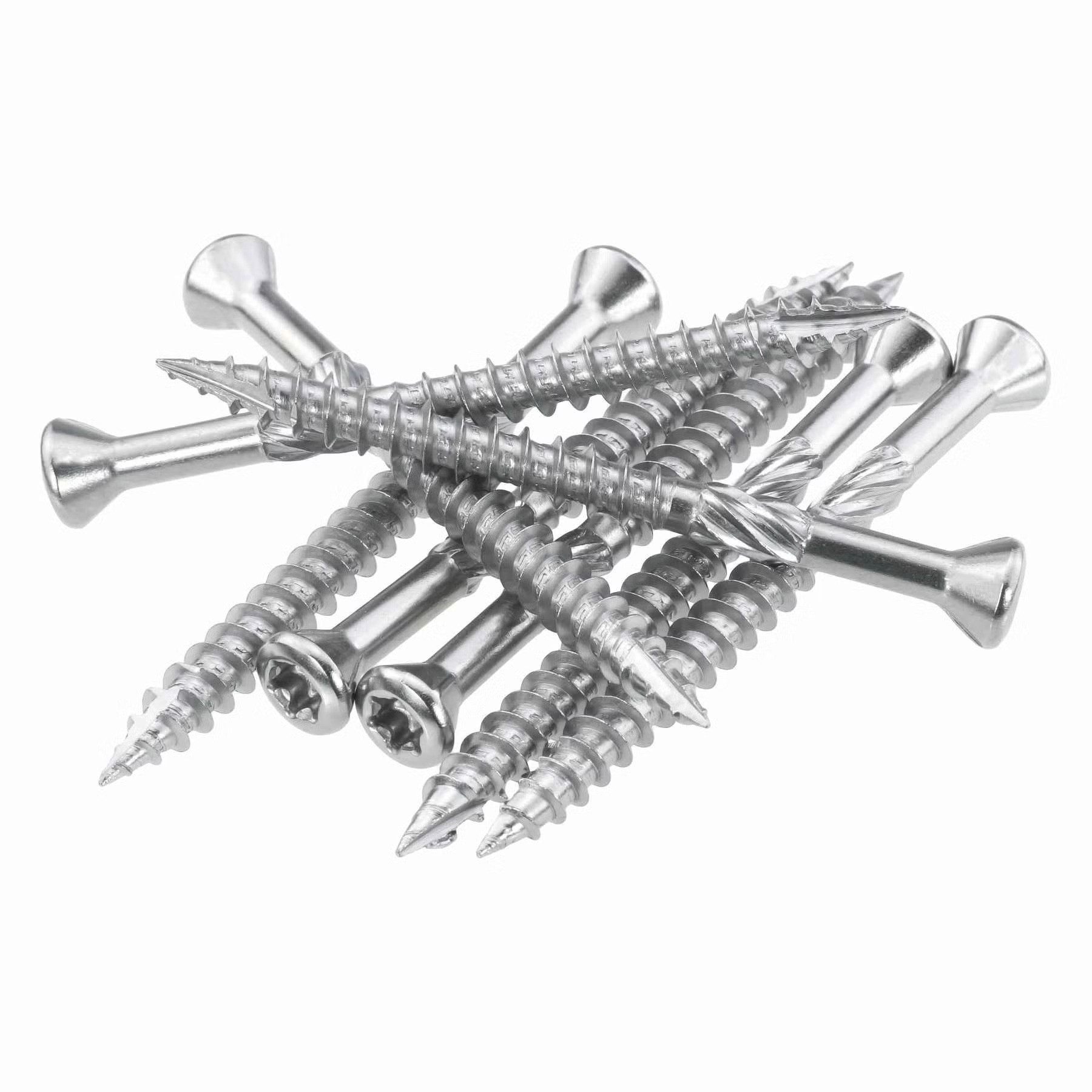 SCREWREBEL Terrassenschraube Edelstahl C1 TX25 – inkl. Bit, (200 St)