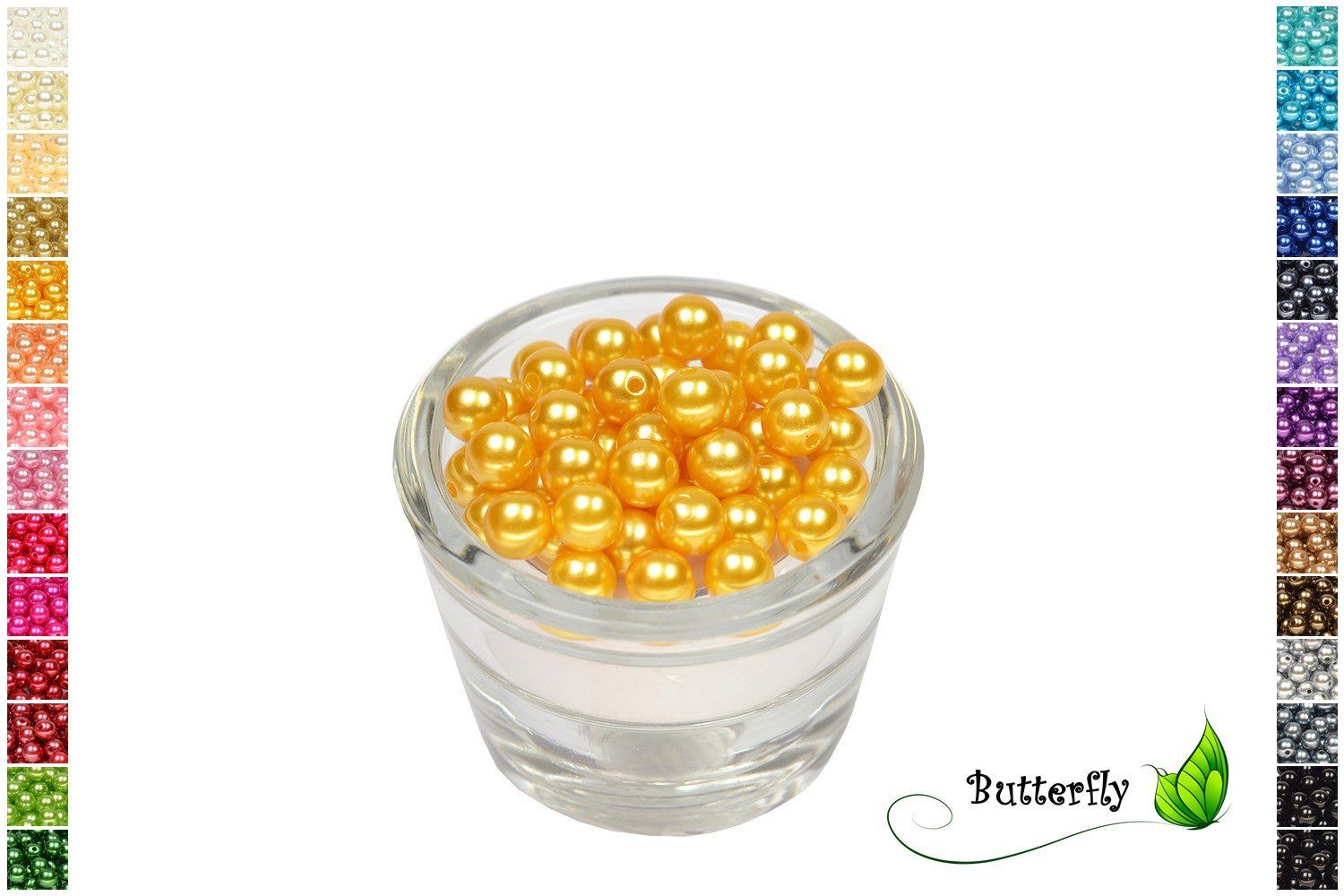 Creativery Ремесленные бусы, 50 Wachsperlen 8mm