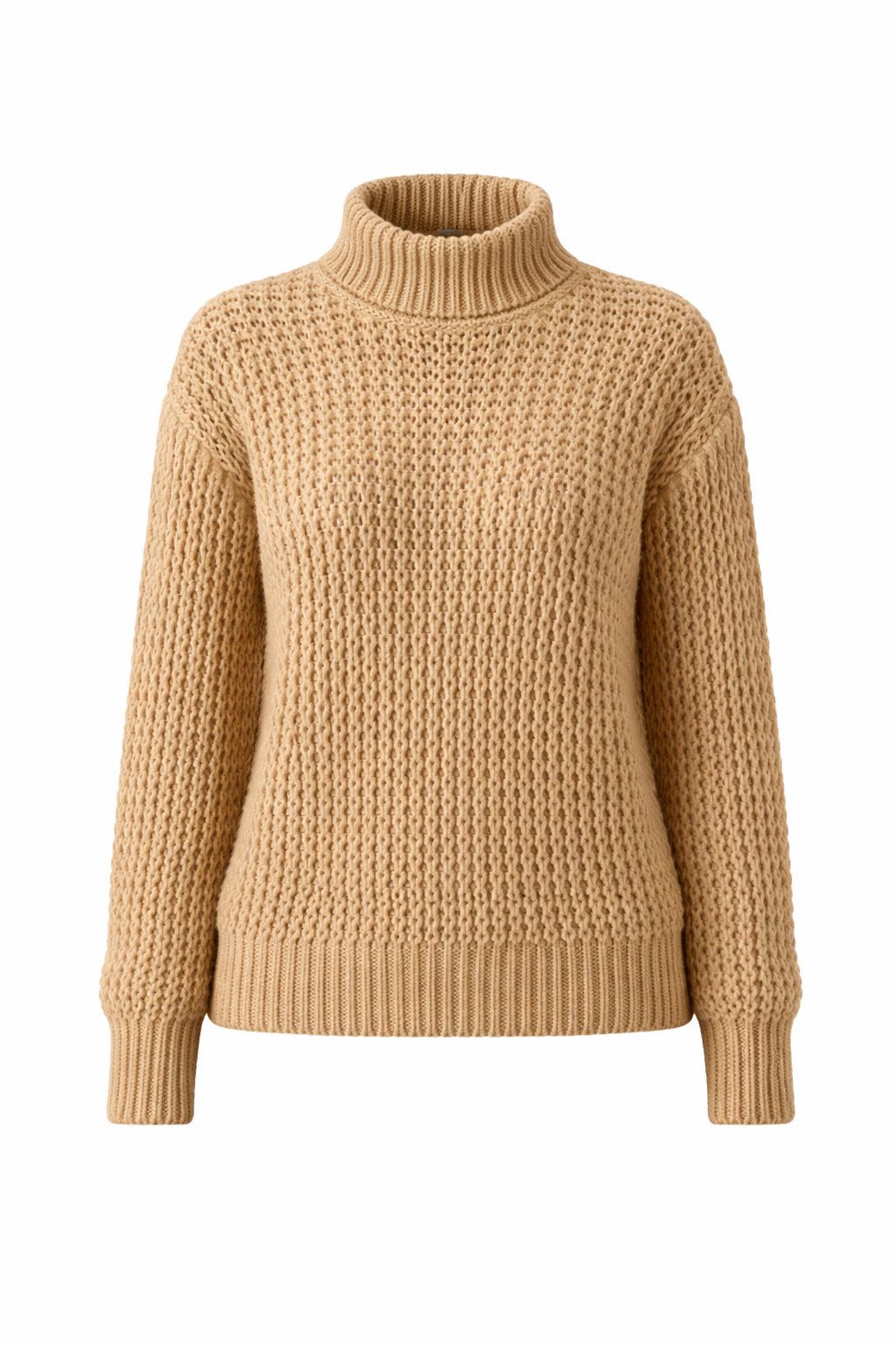 ITALY VIBES Strickpullover - Grobstrickpullover - Pullover Damen - Wollstrickpullover ONE SIZE / passend für Größe S - L