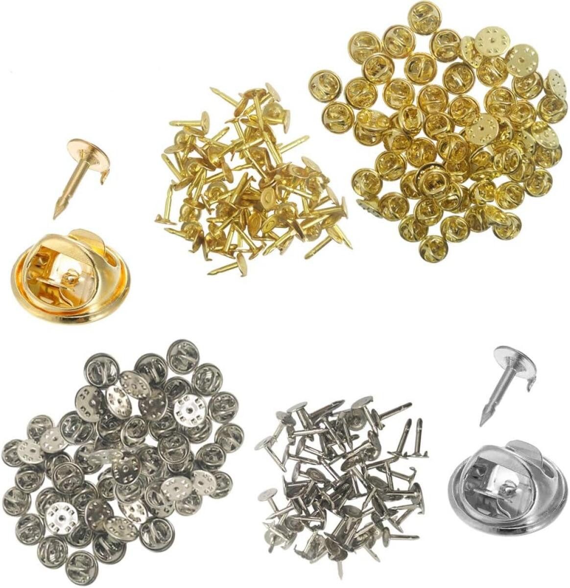 FELIXLEO Anstecknadel 120 Stück Schmetterling Pin Clutch Pins Anstecker But günstig online kaufen