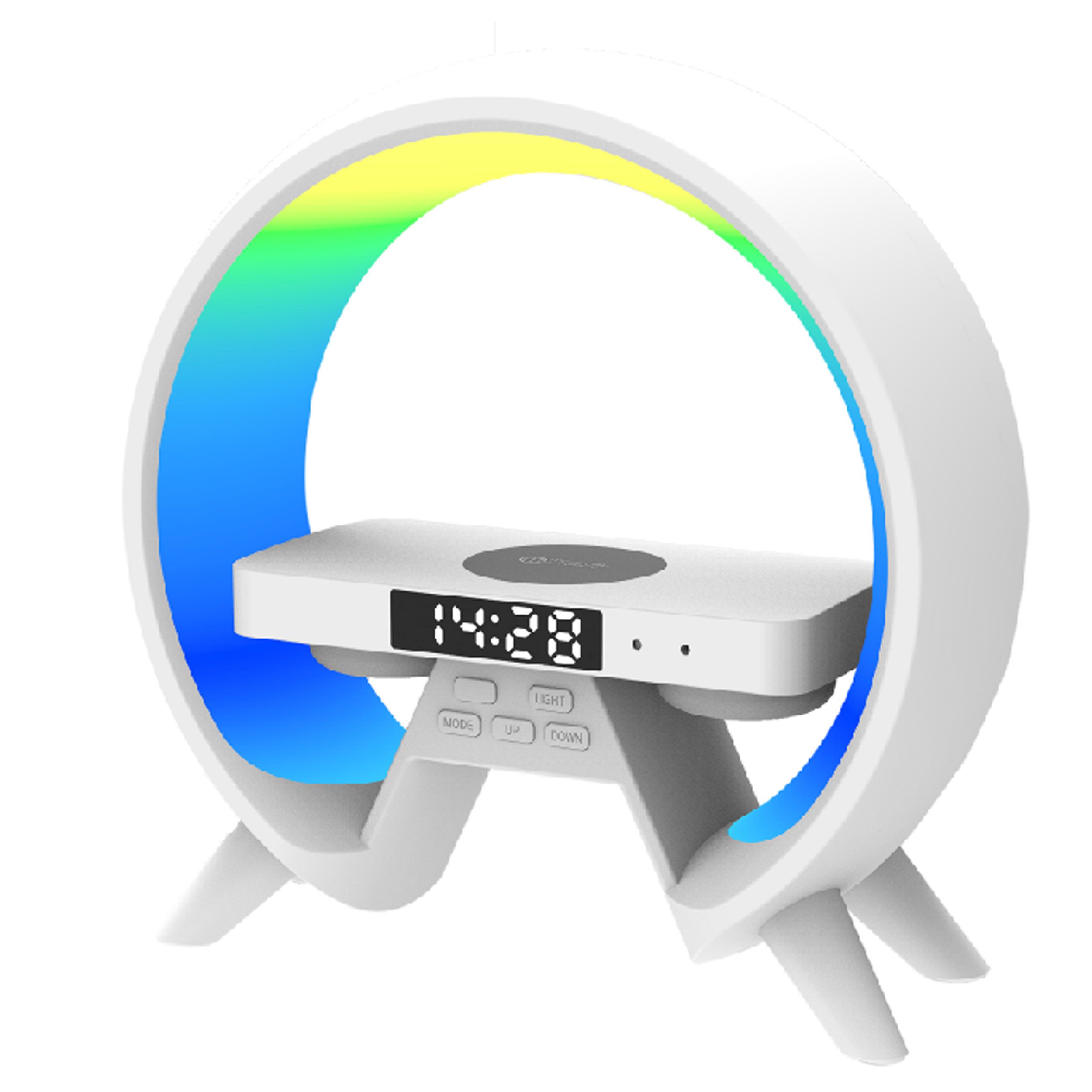 Miraval Wecker mit kabelloser Ladefunktion Wireless Charger