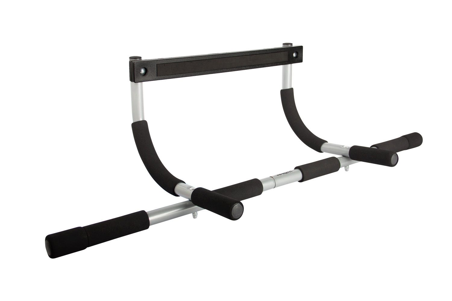 VirtuFit Klimmzugstange VirtuFit Multifunktionale Klimmzugstange für Türrahmen Grau Schwarz