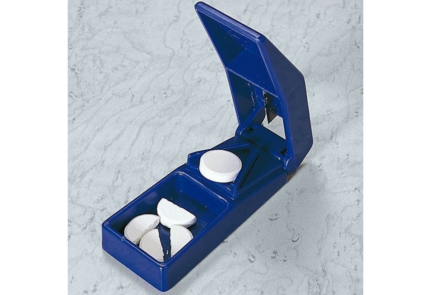 Thumbnail - DocMed Pillendose Tablettenzerkleinerer (Pillenzerkleinerer, Mit scharfer und stabiler klinge zum teilen der Tablette), ...