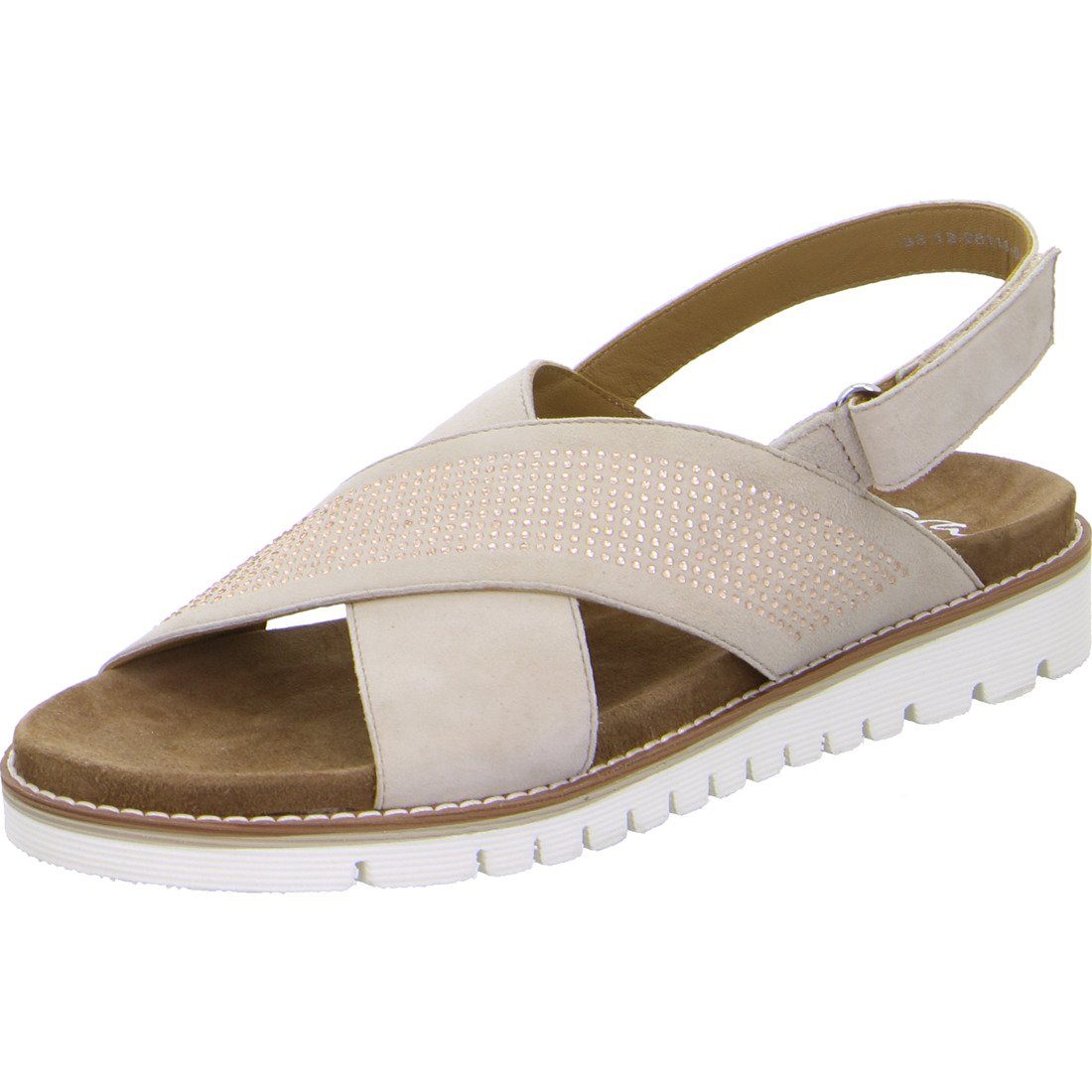 Kent-Sport Sandalette - beige Ara 048012 Rauleder Schuhe, Sandalette Ara