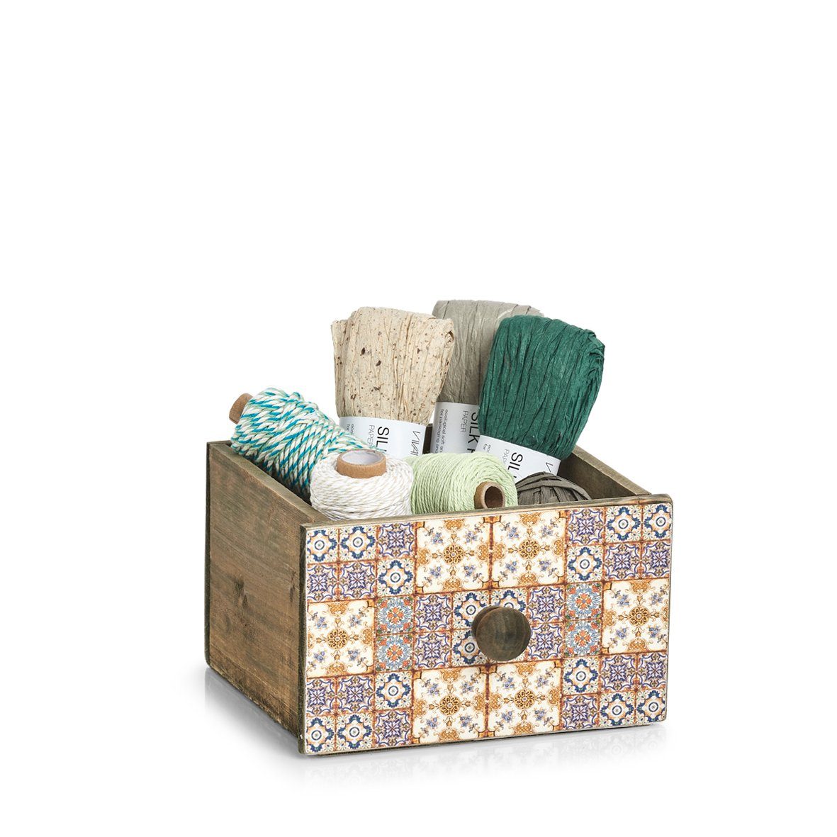 Zeller Present Schubladenbox Schubladenbox "Mosaik, Holz