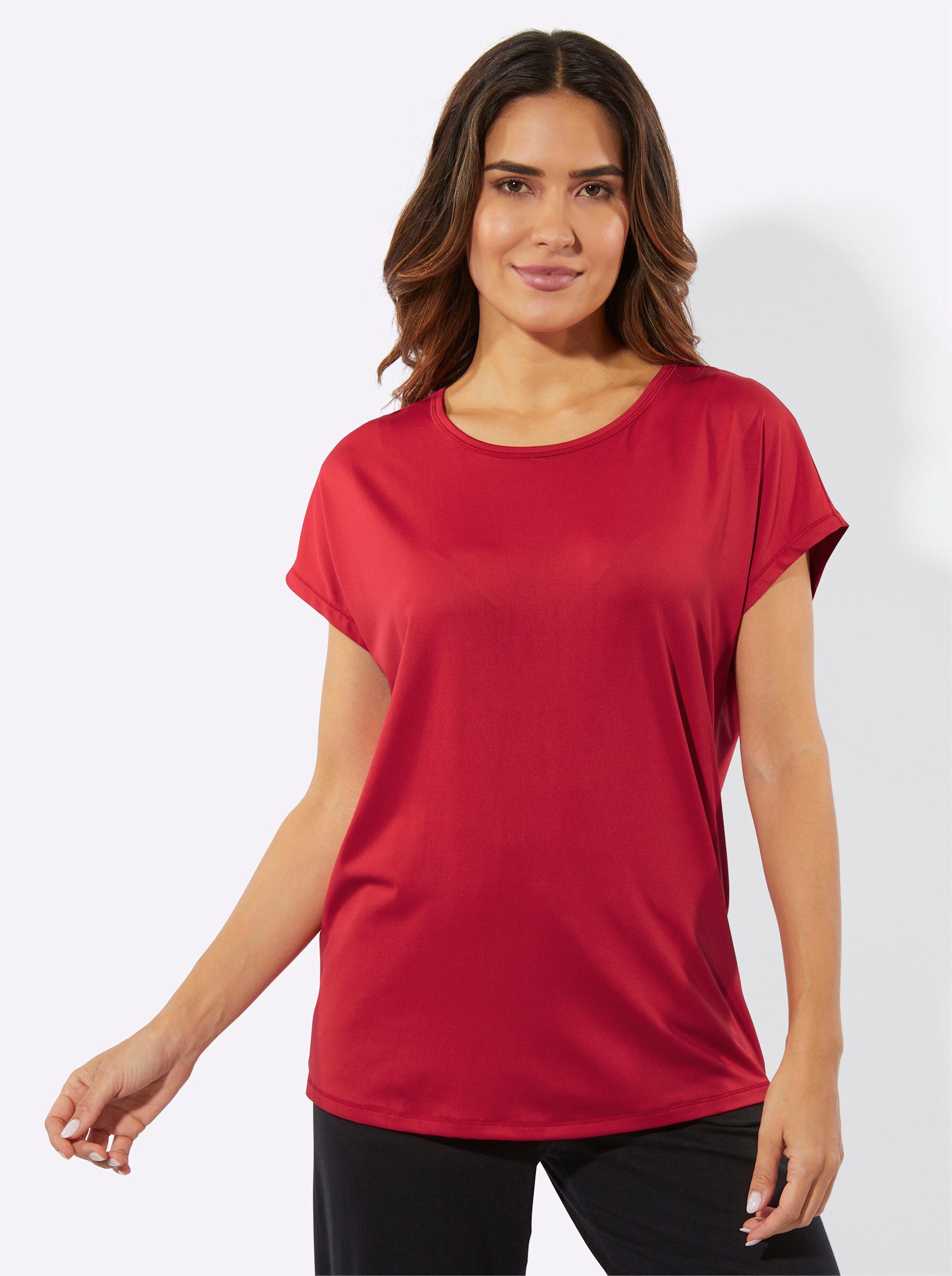 Sieh an! Trainingsshirt Rundhalsshirt günstig online kaufen