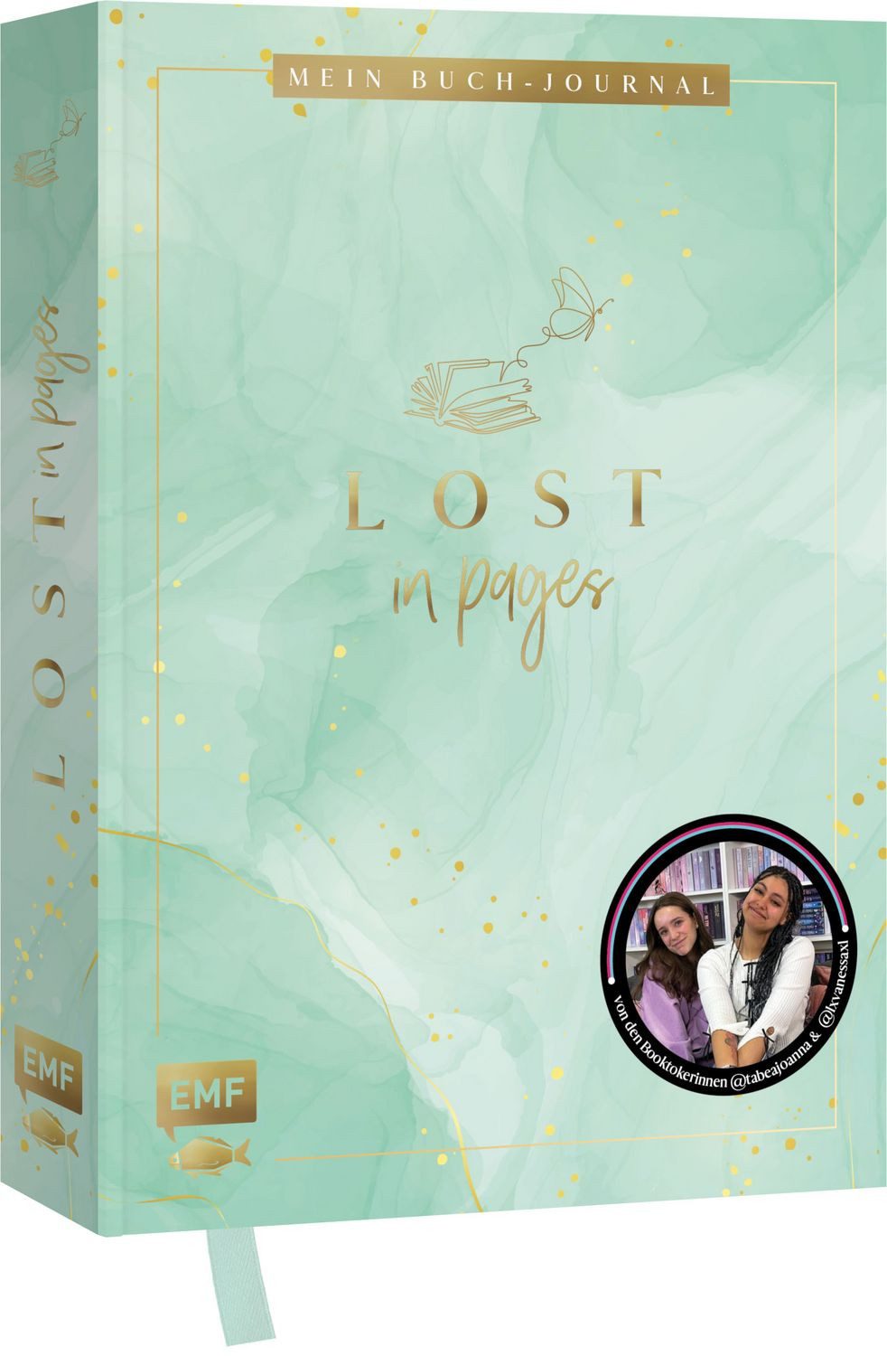Lost in pages – Mein Buch-Journal – von den Booktokerinnen @tabeajoann / Tabea Grunert, Vanessa Bezikofer