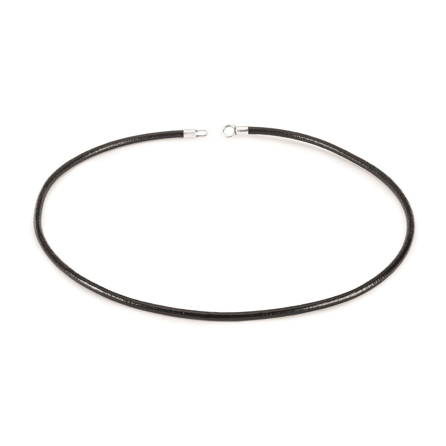 Trollbeads Lederband Schwarze Leder Halskette, TLENE-00006