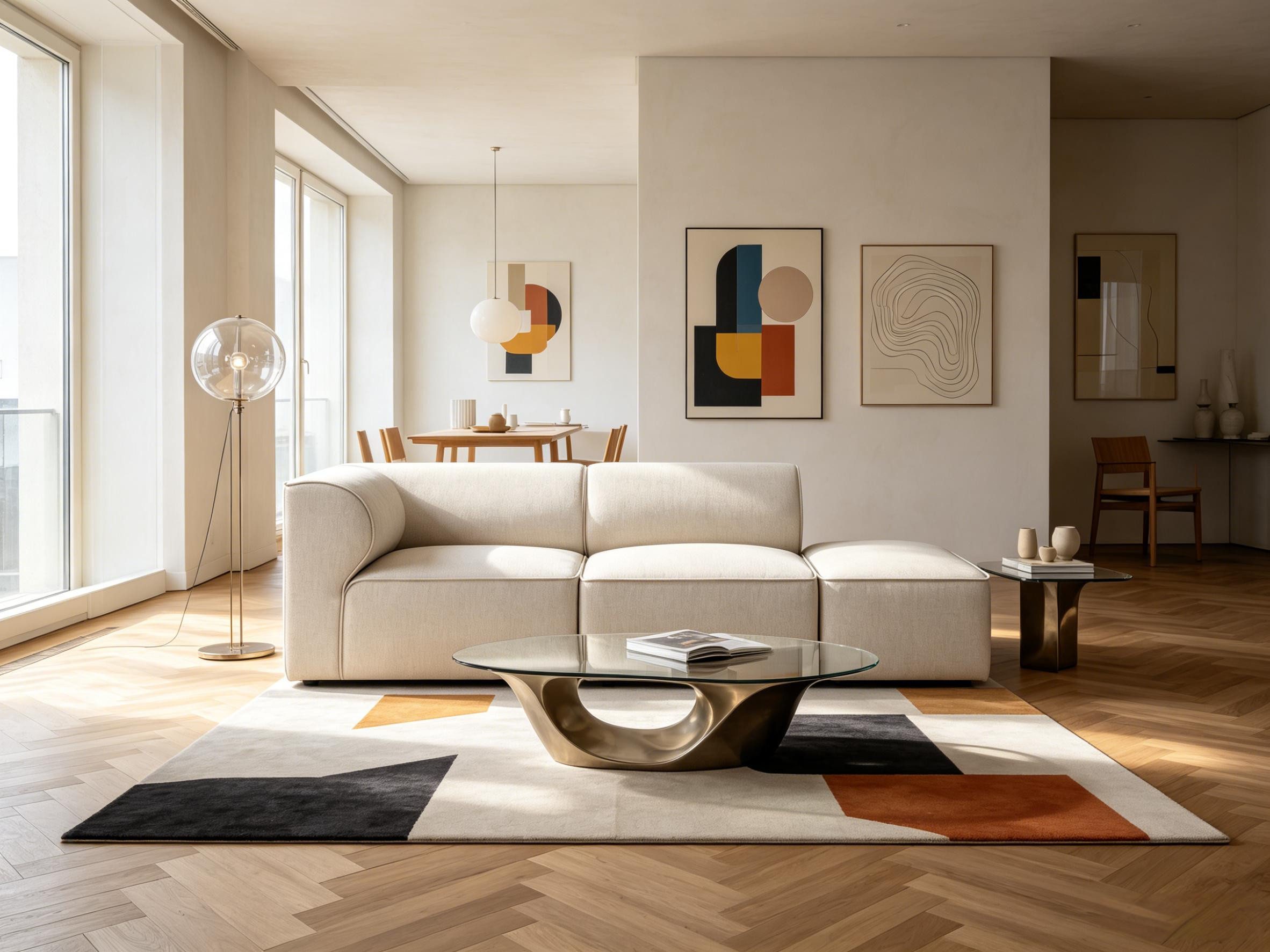 WILLIAMSPACE Ecksofa Tatyana Modulares Sofa Massivholz – ideal für kleine & große Räume