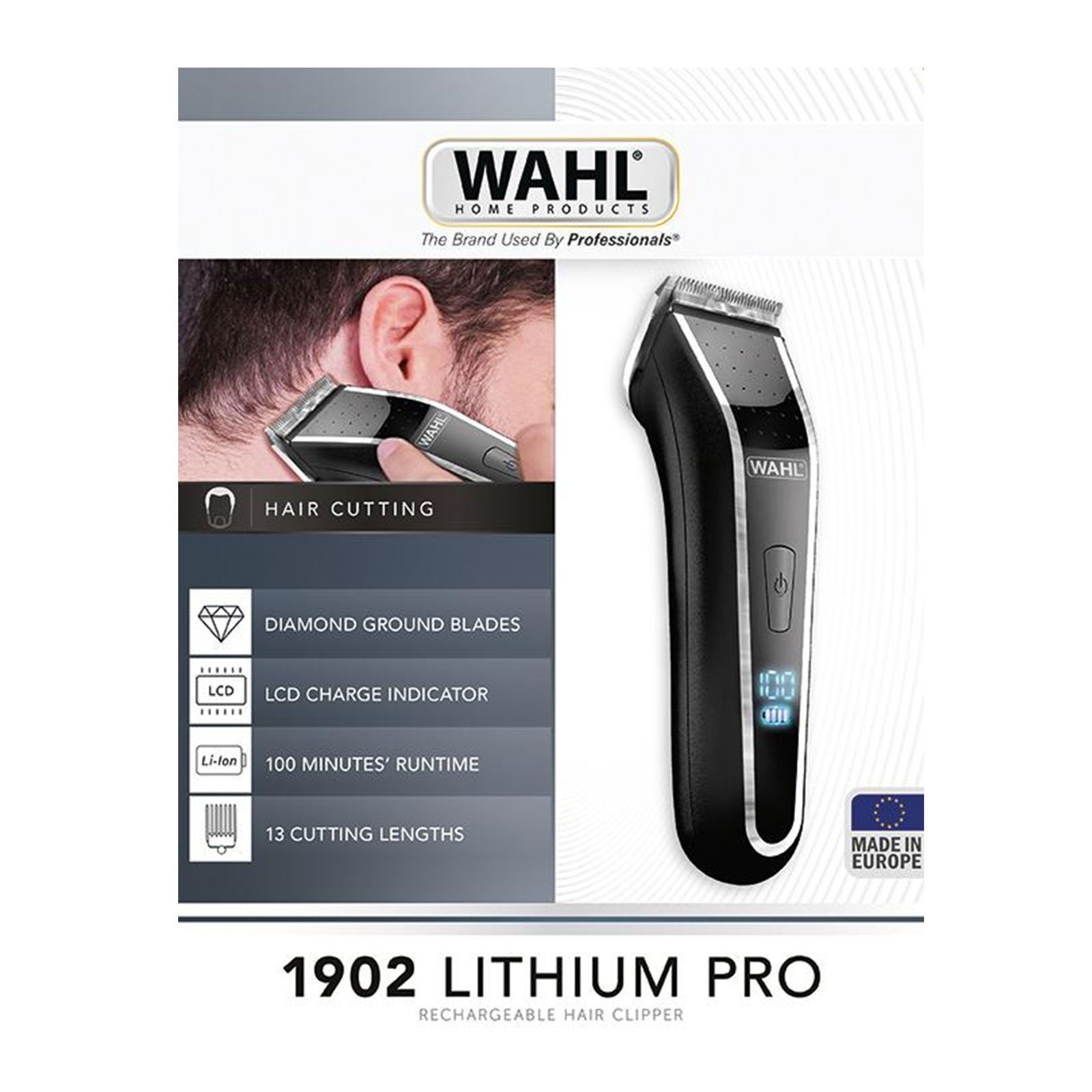 Wahl Haarschneider 1902-0465 LCD Lithium Pro Haarschneider