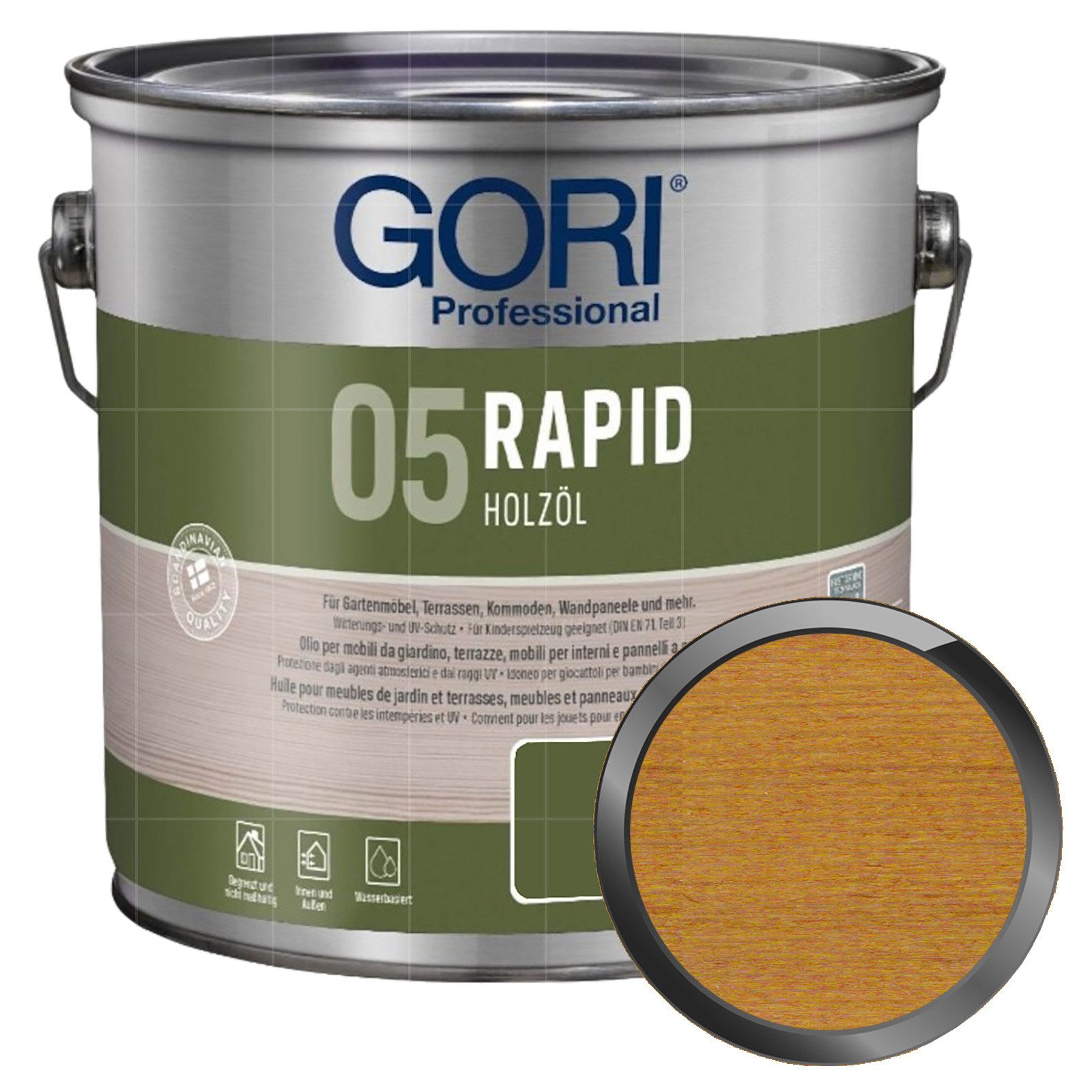 GORI Holzöl 05 Rapid Holzöl - 2.5 Ltr