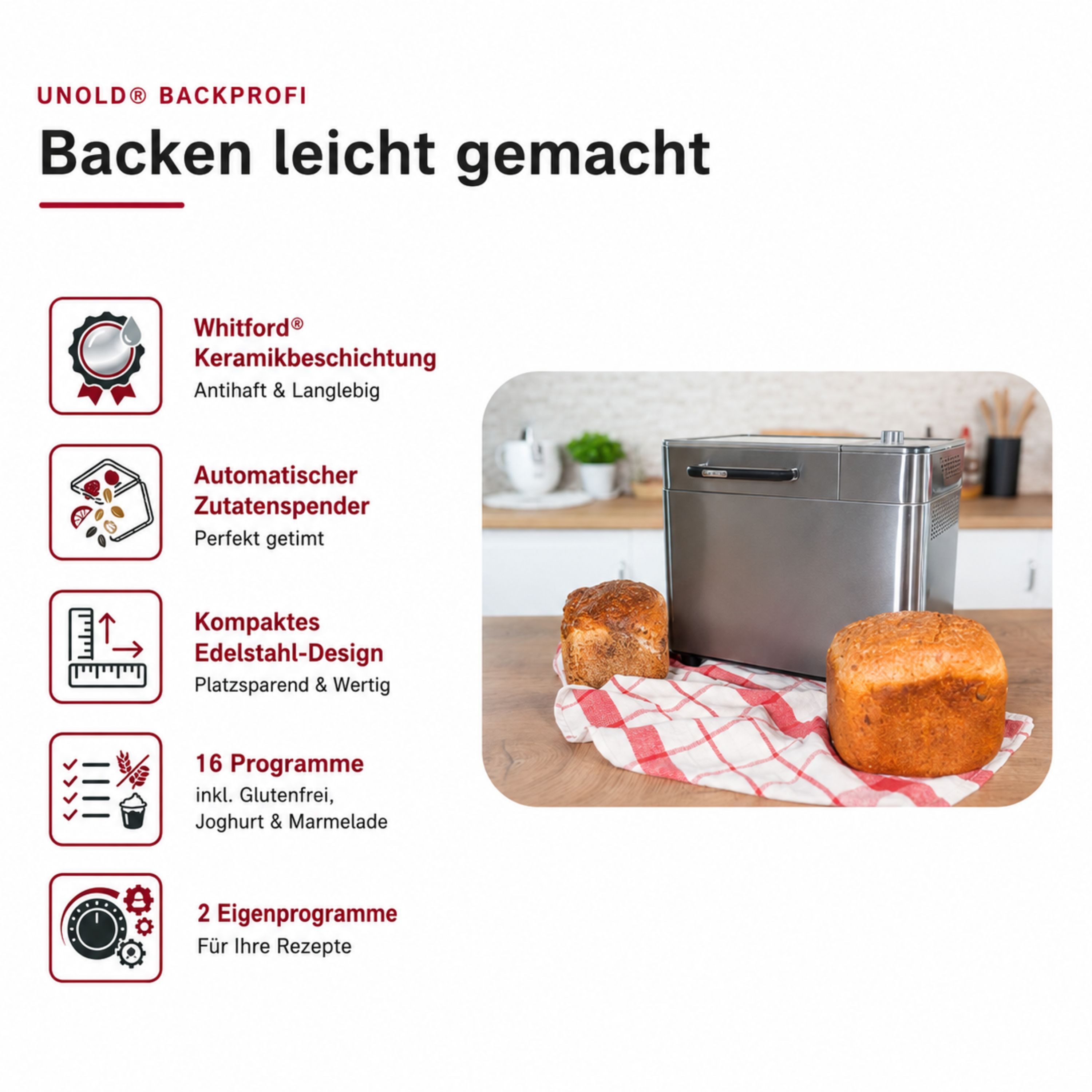 Unold BackProfi Nussspender - Bild 2