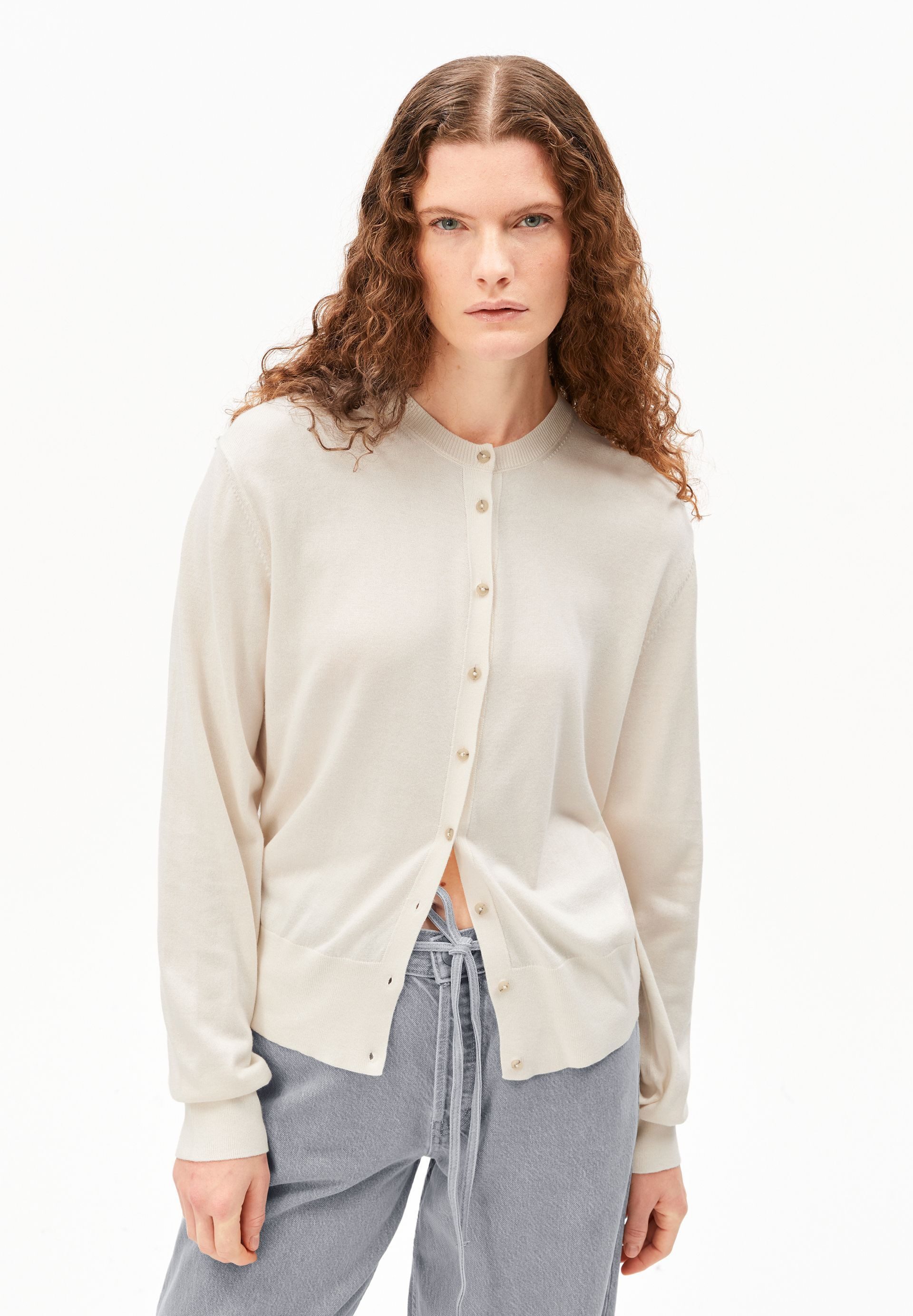 Armedangels Cardigan FINE KNIT Strickjacke aus Bio-Baumwoll Mix (Regular Fit)
