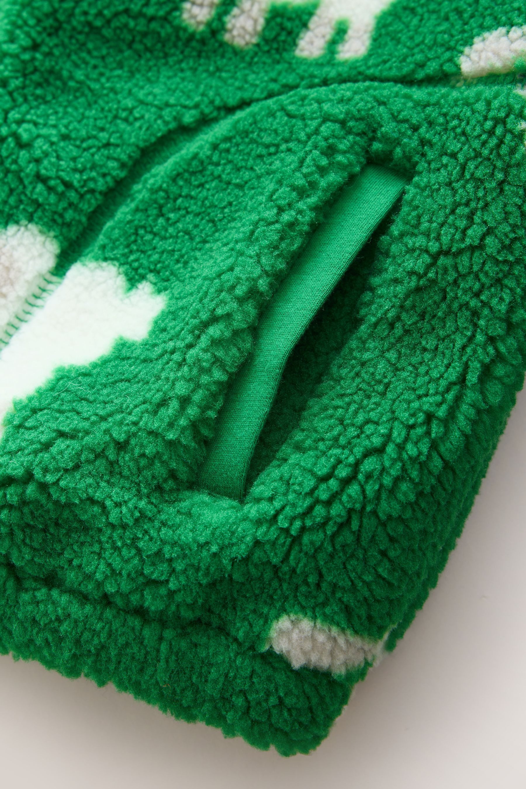 Next Fleecejacke Fleece mit durchgehendem Print (1-St) – Bild 5 von 5