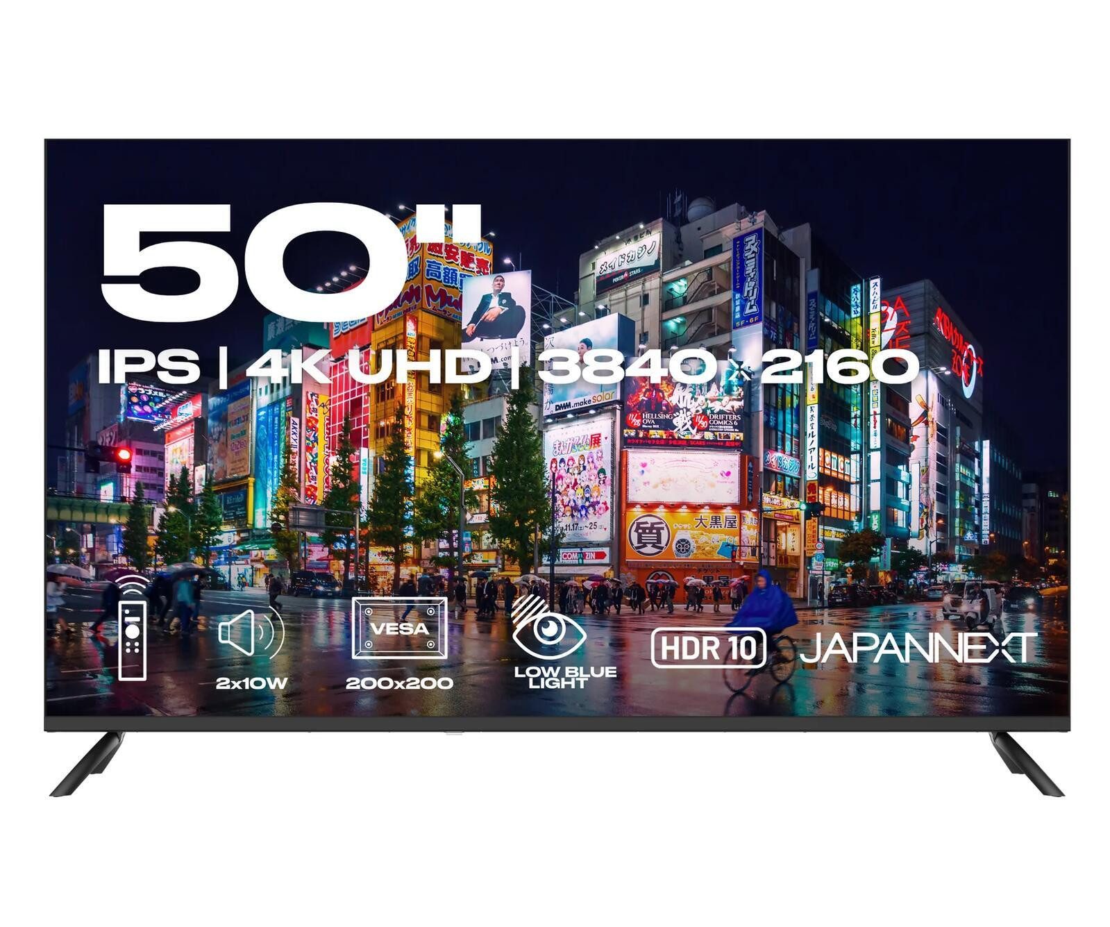 JAPANNEXT JN-IPS500UHD60F LED-Fernseher